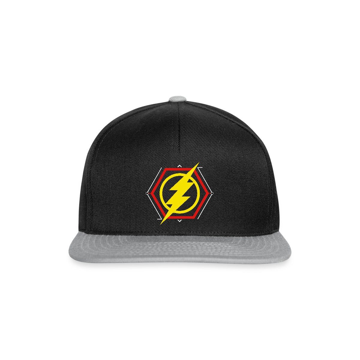 Snapback Cap The Flash Gelber Blitz Symbol Snapback Cap