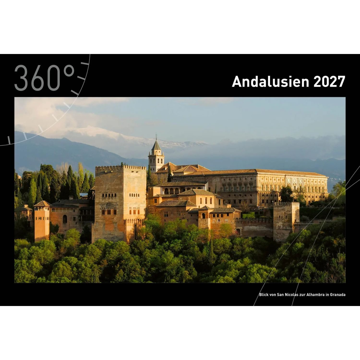 WALTER Wandkalender Andalusien Premiumkalender 2027