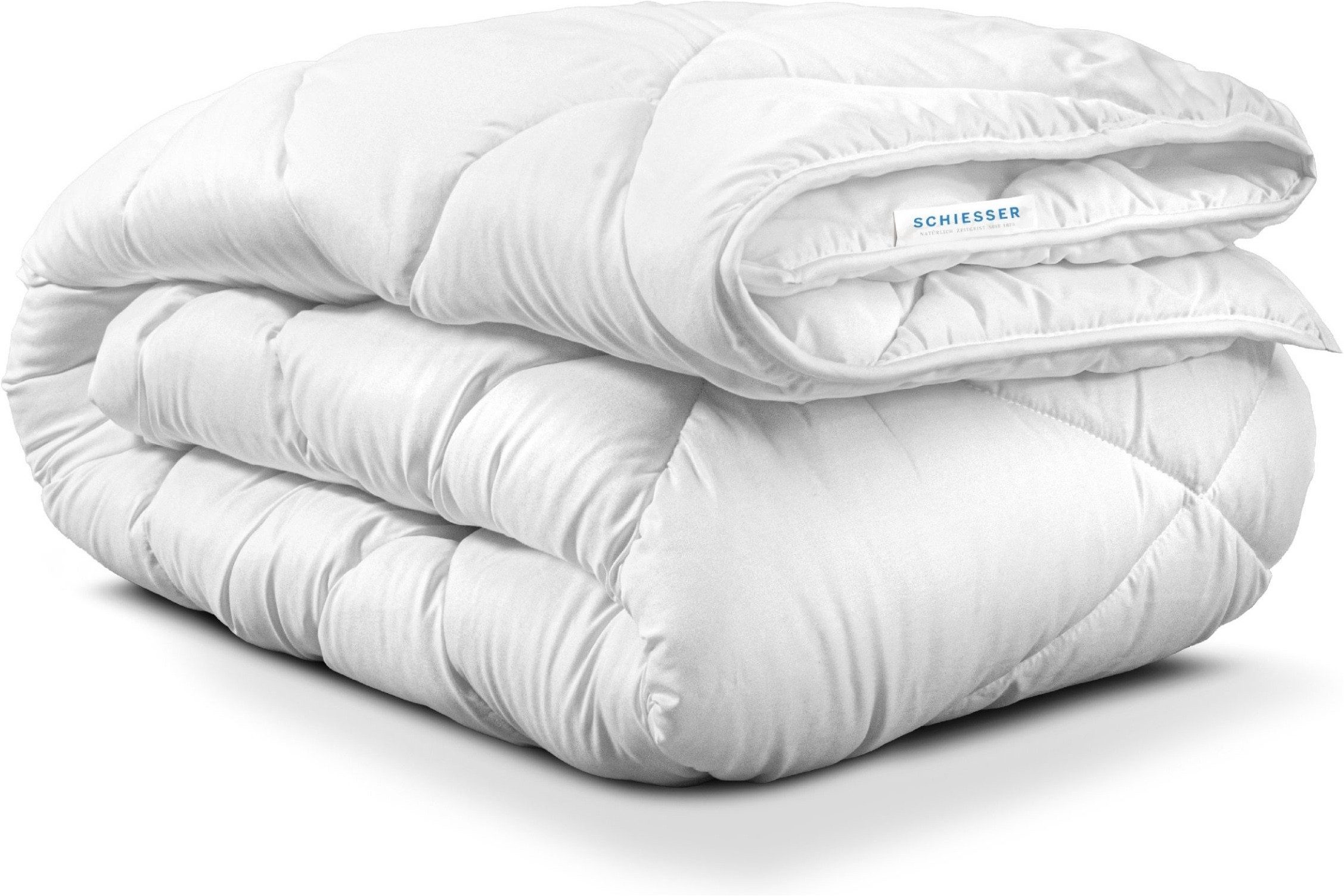 Schiesser Microfaserbettdecke Hygge leichte Ganzjahressteppdecke mit flauschiger Füllung, STANDARD 100 by OEKO-TEX® zertifiziert