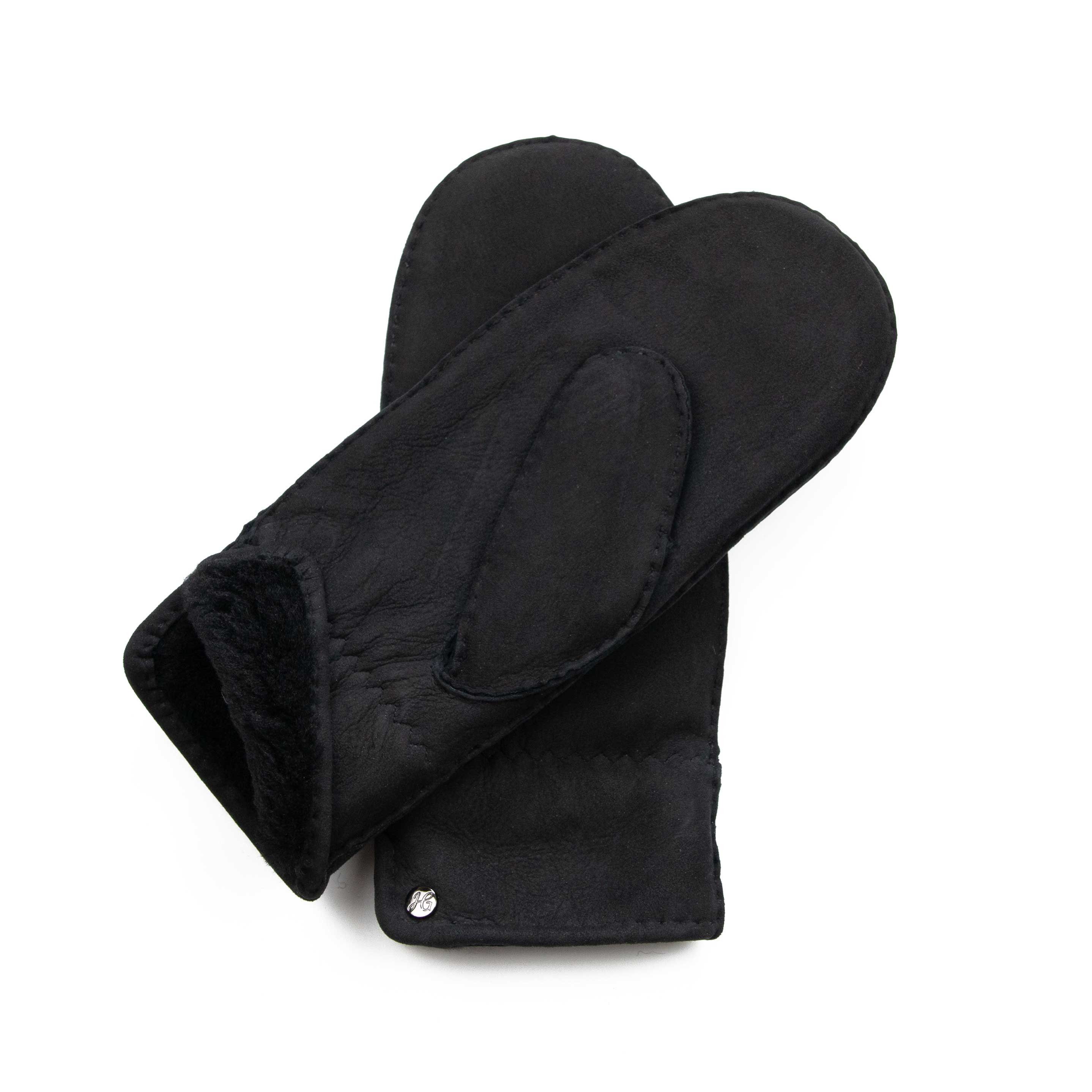 Hand Gewand by Weikert Lederhandschuhe LEON - Sportliche Fäustlinge aus spa günstig online kaufen