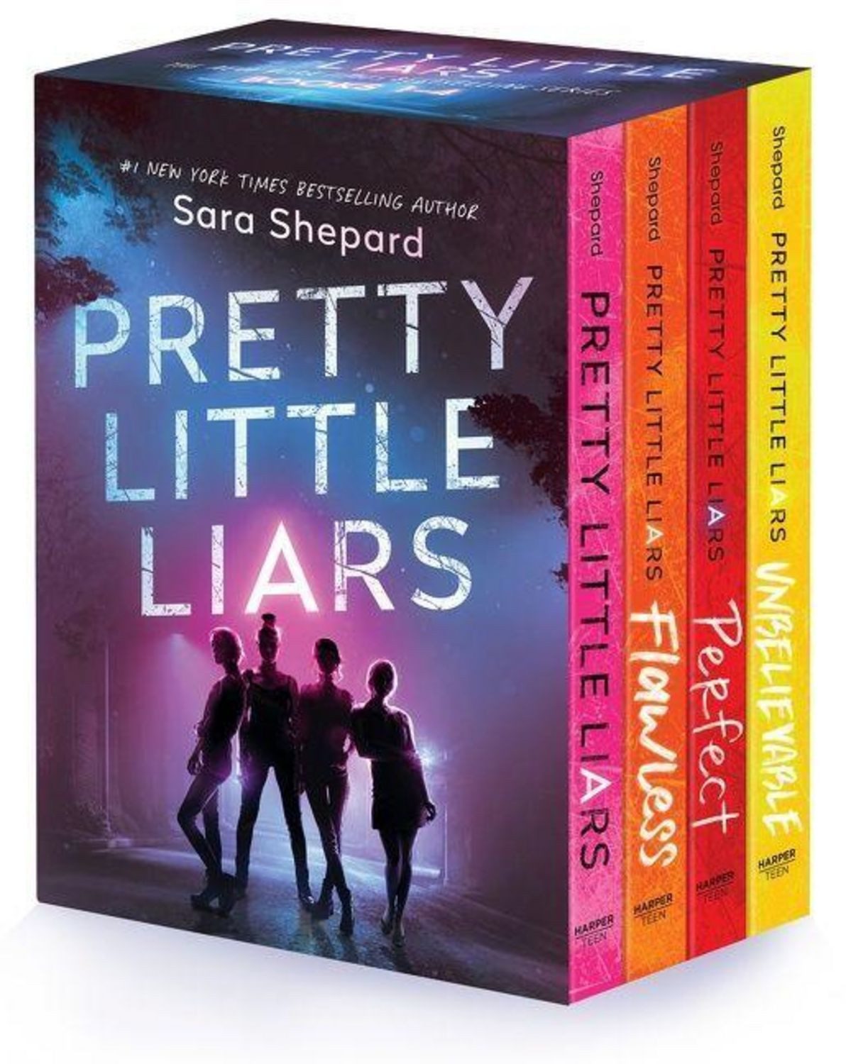 Pretty Little Liars 4-Book Paperback Box Set / Sara Shepard