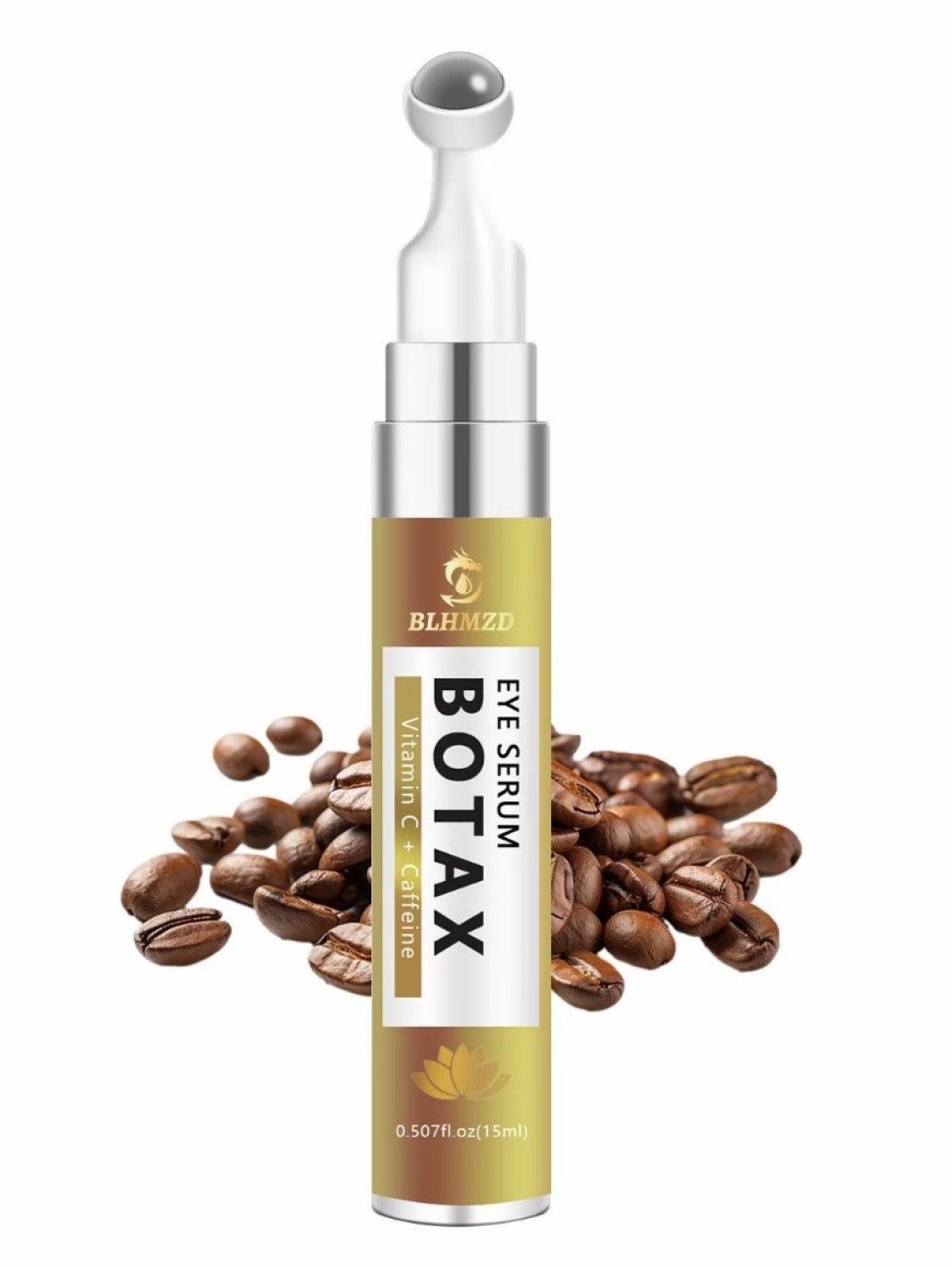 BLHMZD Augenserum BOTAX Eye Serum – Vitamin C + Koffein, Glättet Fältchen und feine Linien, Reduziert Augenringe & Schwellungen