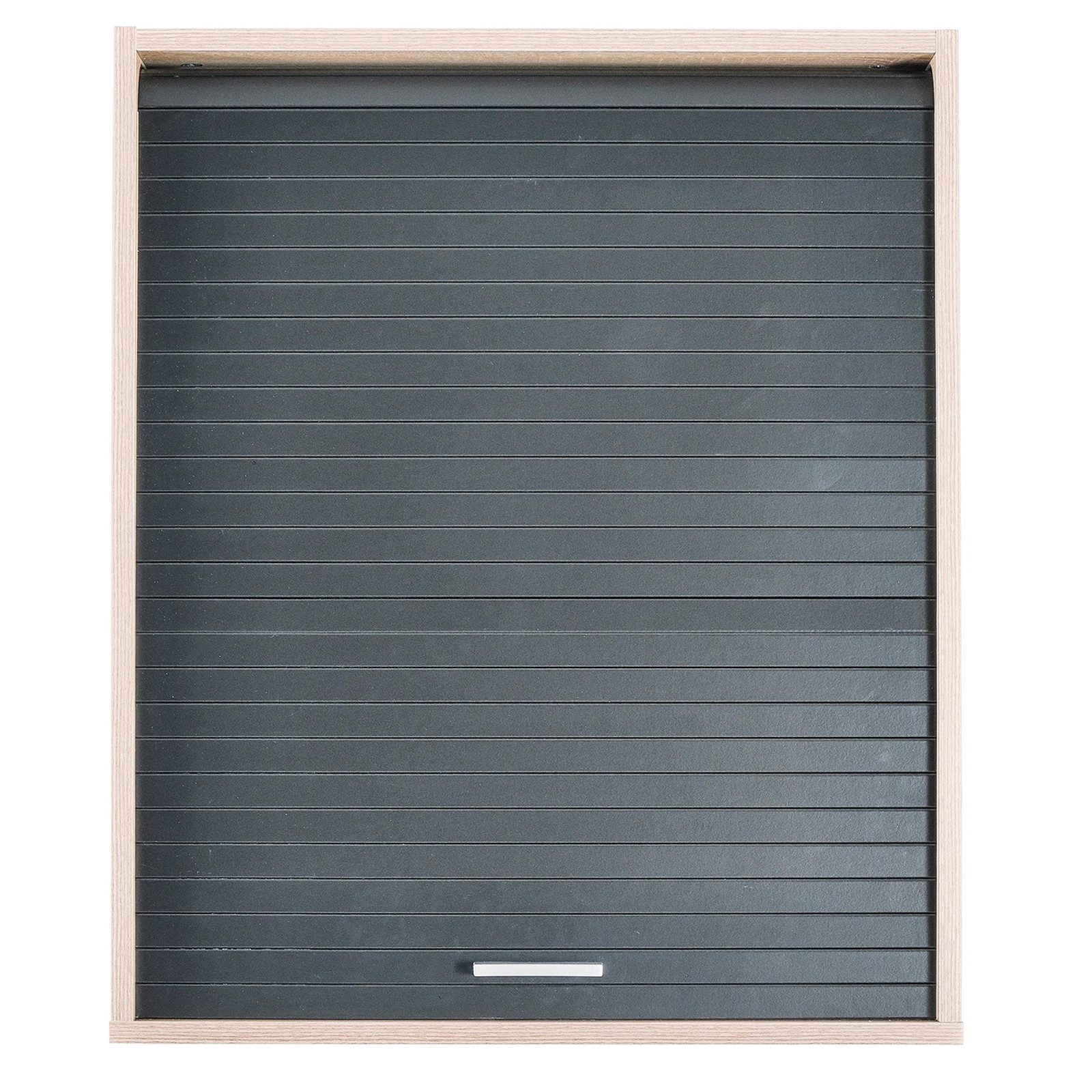 SIMMOB Rollladenschrank Küchenschrank Oberschrank Hängeschrank mit Rollladentür Eiche