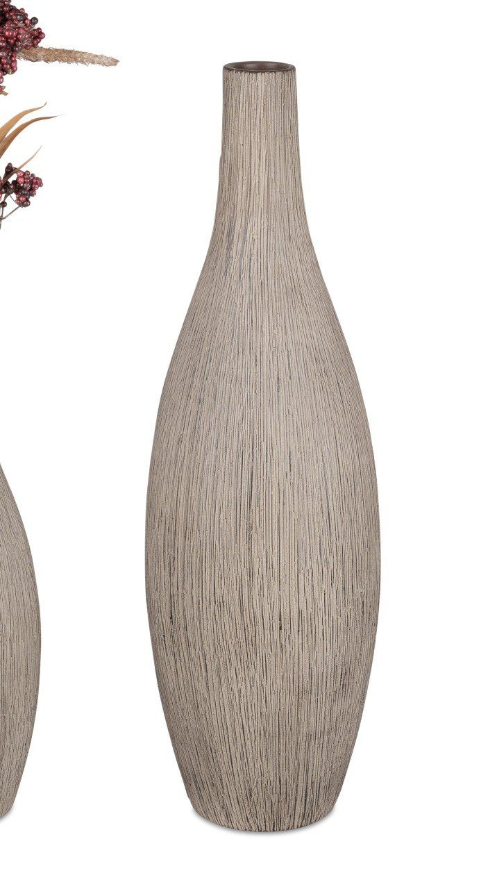 formano Bodenvase Klassik, D:17cm Keramik H:54cm Braun