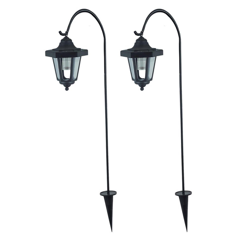 etc-shop Gartenleuchte, LED-Leuchtmittel fest verbaut, 2er günstig online kaufen