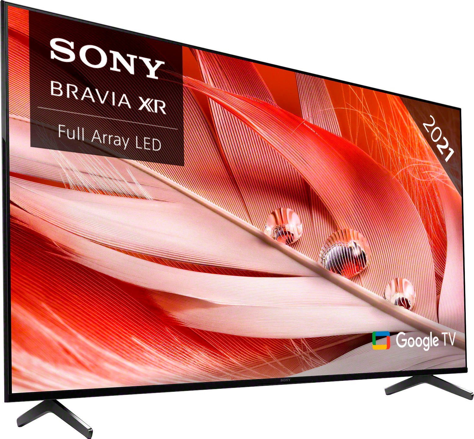 Sony XR-55X90J LED-Fernseher (139 cm/55 Zoll, 4K Ultra HD, Android TV,  Google TV, Smart-TV, High Dynamic Range (HDR), BRAVIA)