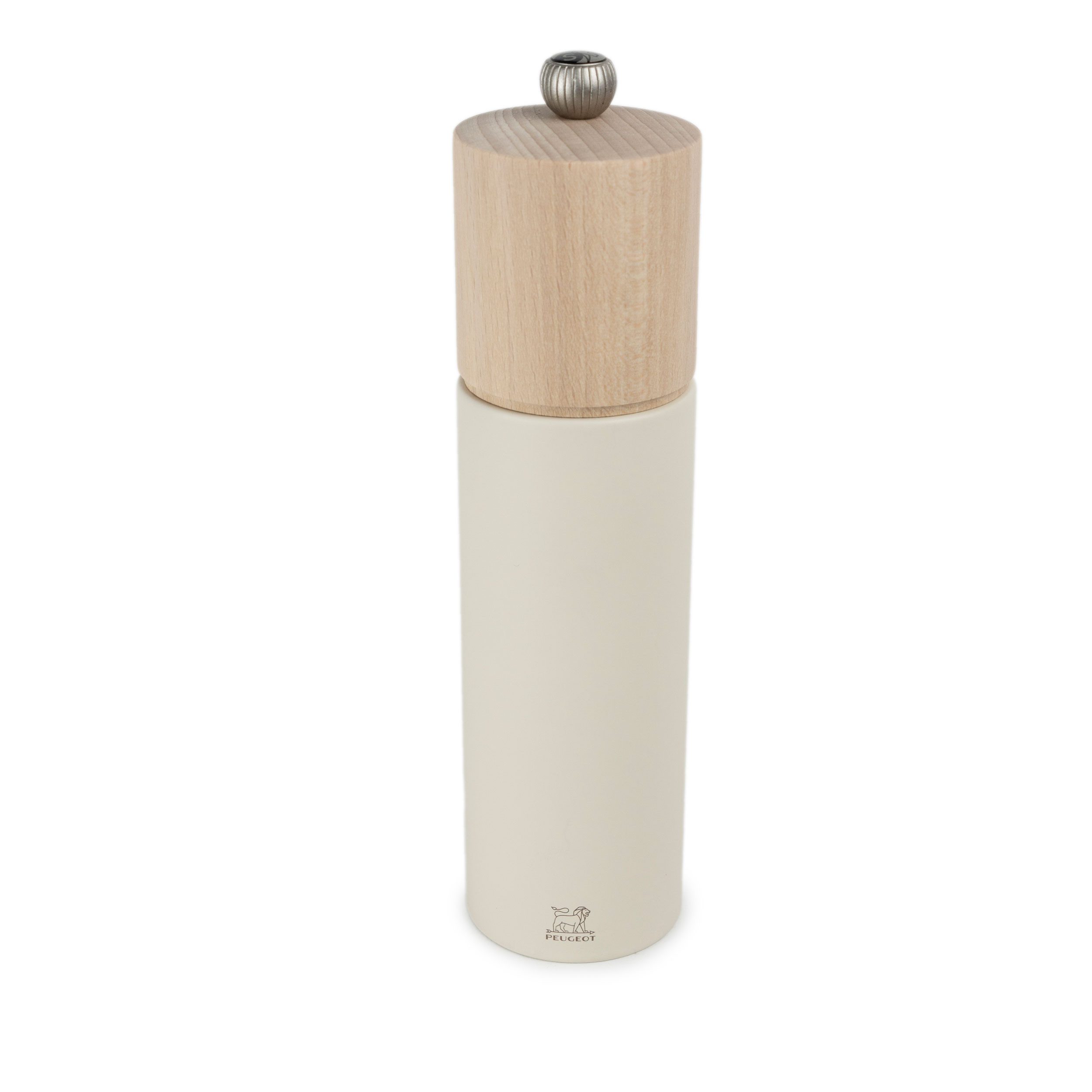 PEUGEOT Salzmühle BOREAL 21cm Elfenbein Buchenholz Stahlmahlwerk Gewür