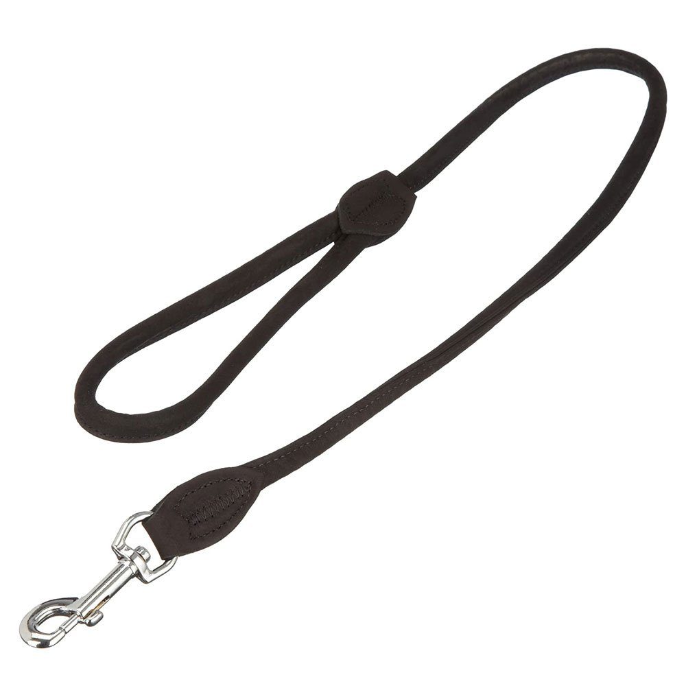 Karlie Hundeleine Karlie Buffalo Rund Leine - Schwarz, 100cm, 10mm