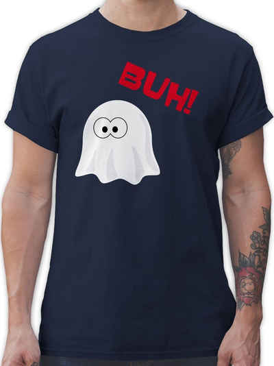Shirtracer T-Shirt »Kleiner Geist Buh süß - Halloween Kostüm Outfit - Herren Premium T-Shirt« halloween tshirt herren - coole kostüme - helloweenkostüme - buh