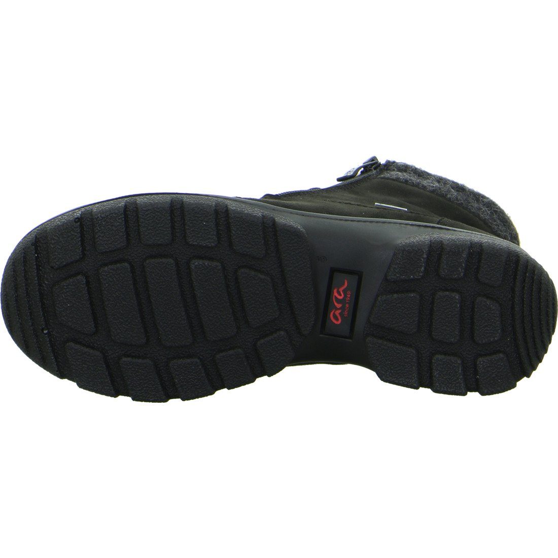 046954 Schuhe, schwarz Stiefel Saas-Fee - Damen Ara Stiefel Ara Synthetik