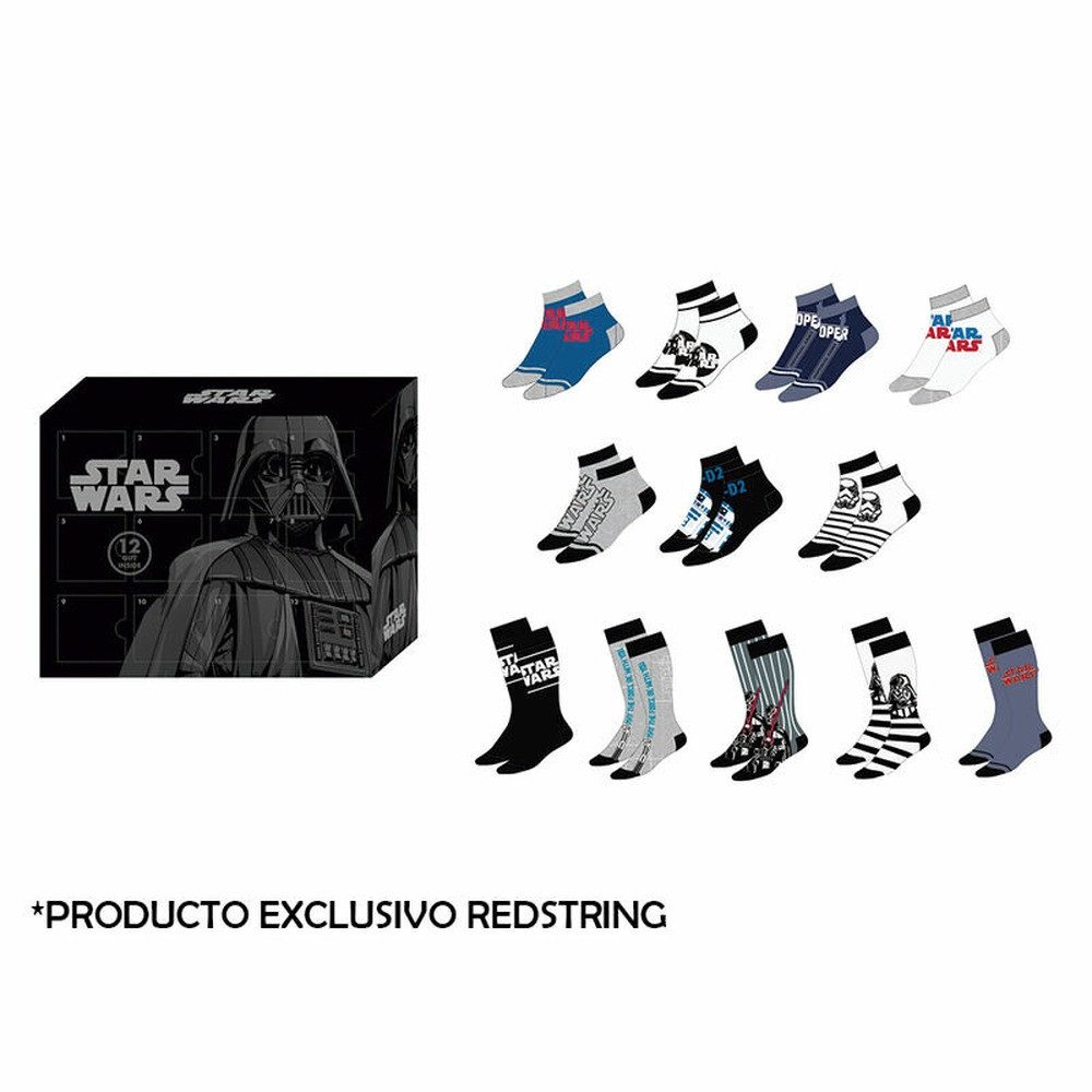 Artesanía Adventskalender Adventskalender Socken/ Star Wars Geschenkbox