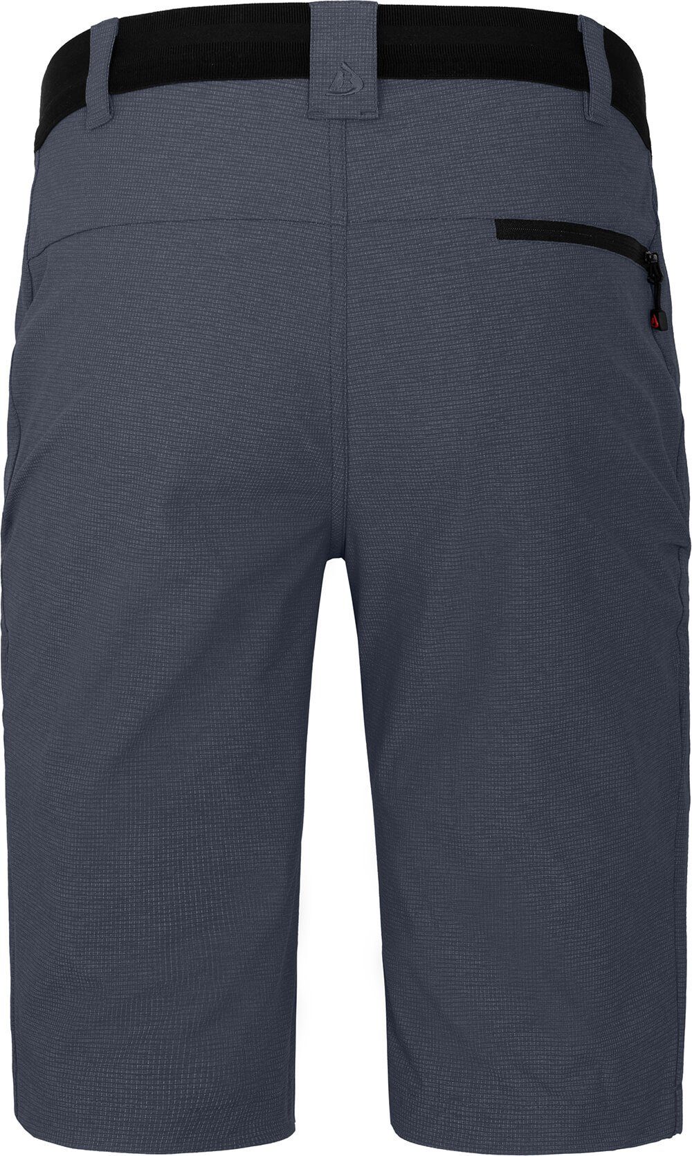 Bergson Wandershorts, Herren Normalgrößen, Outdoorhose elastisch, robust, grau/blau Bermuda LEBIKO