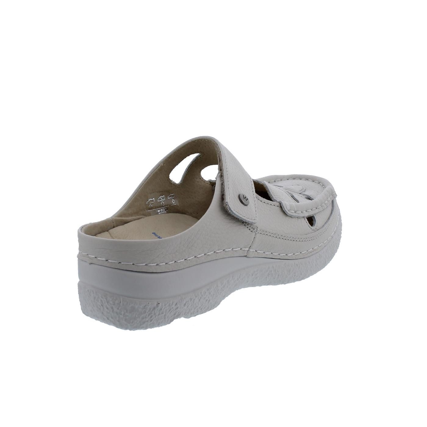 WOLKY Wolky Roll Clog, Talaria Floater leather, Offwhite, 0623471-120 Clog