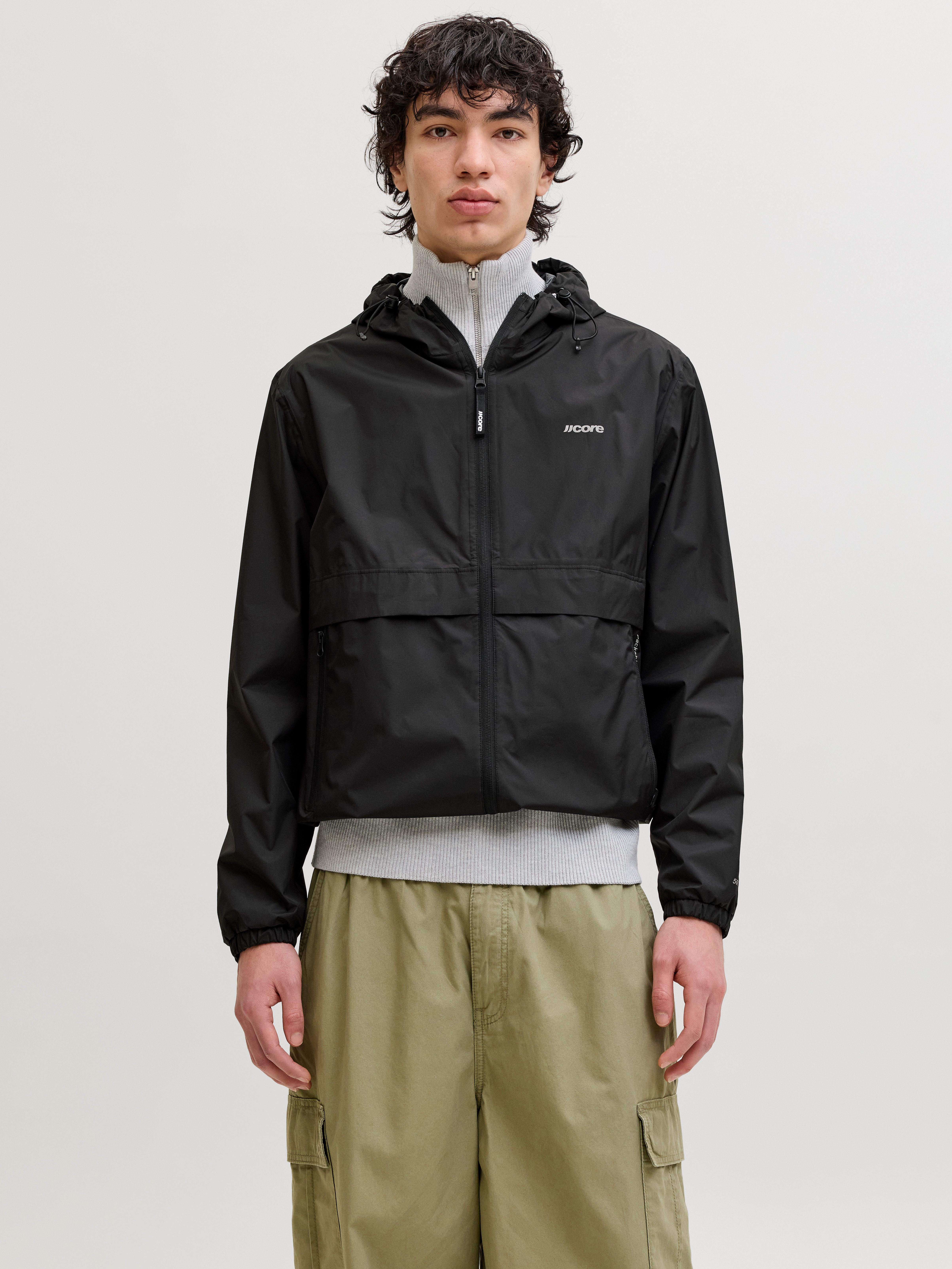 Jack & Jones Regenjacke JCOCLUB RAIN JACKET mit Kapuze