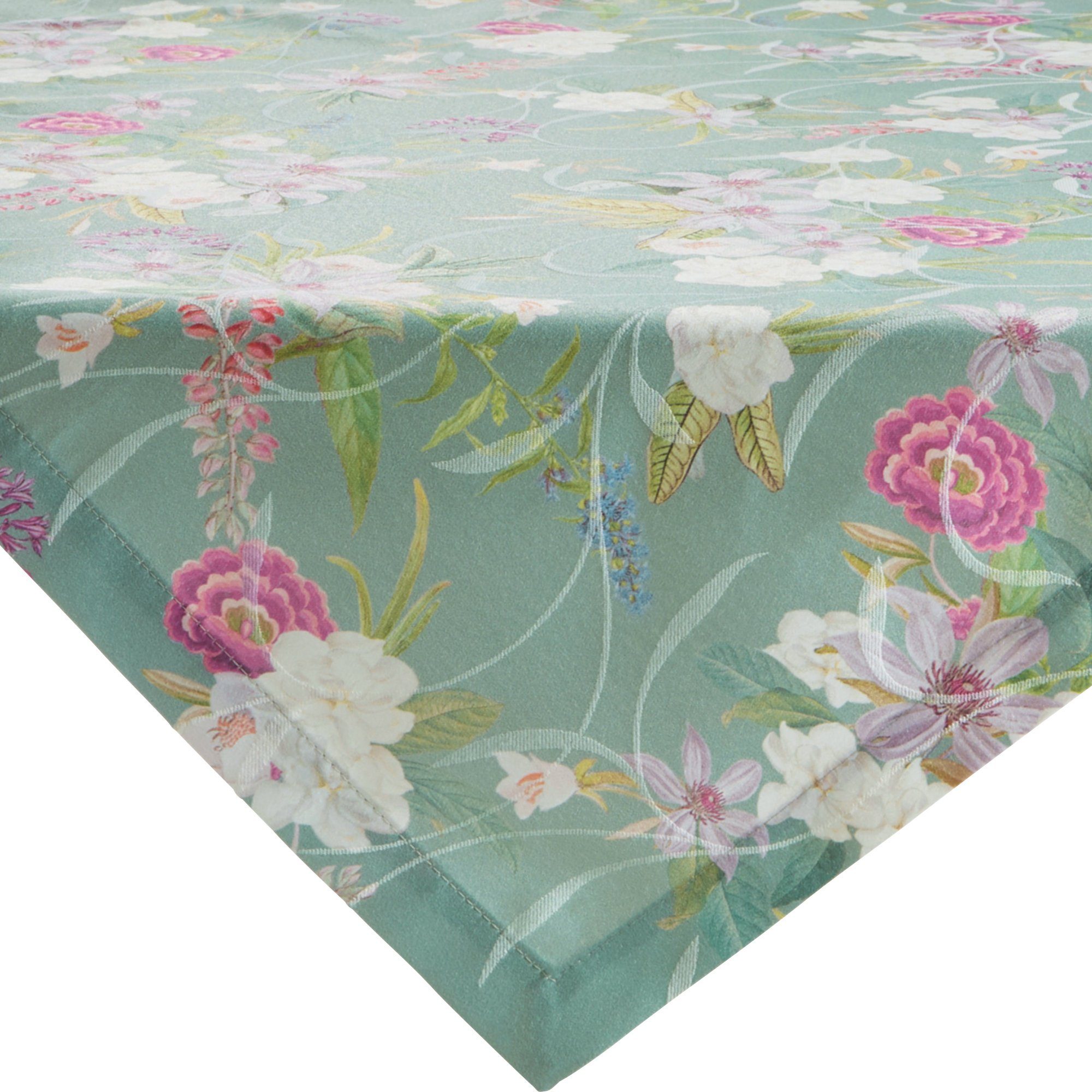 Erwin Müller Mitteldecke Mitteldecke, fleckabweisend Blumen