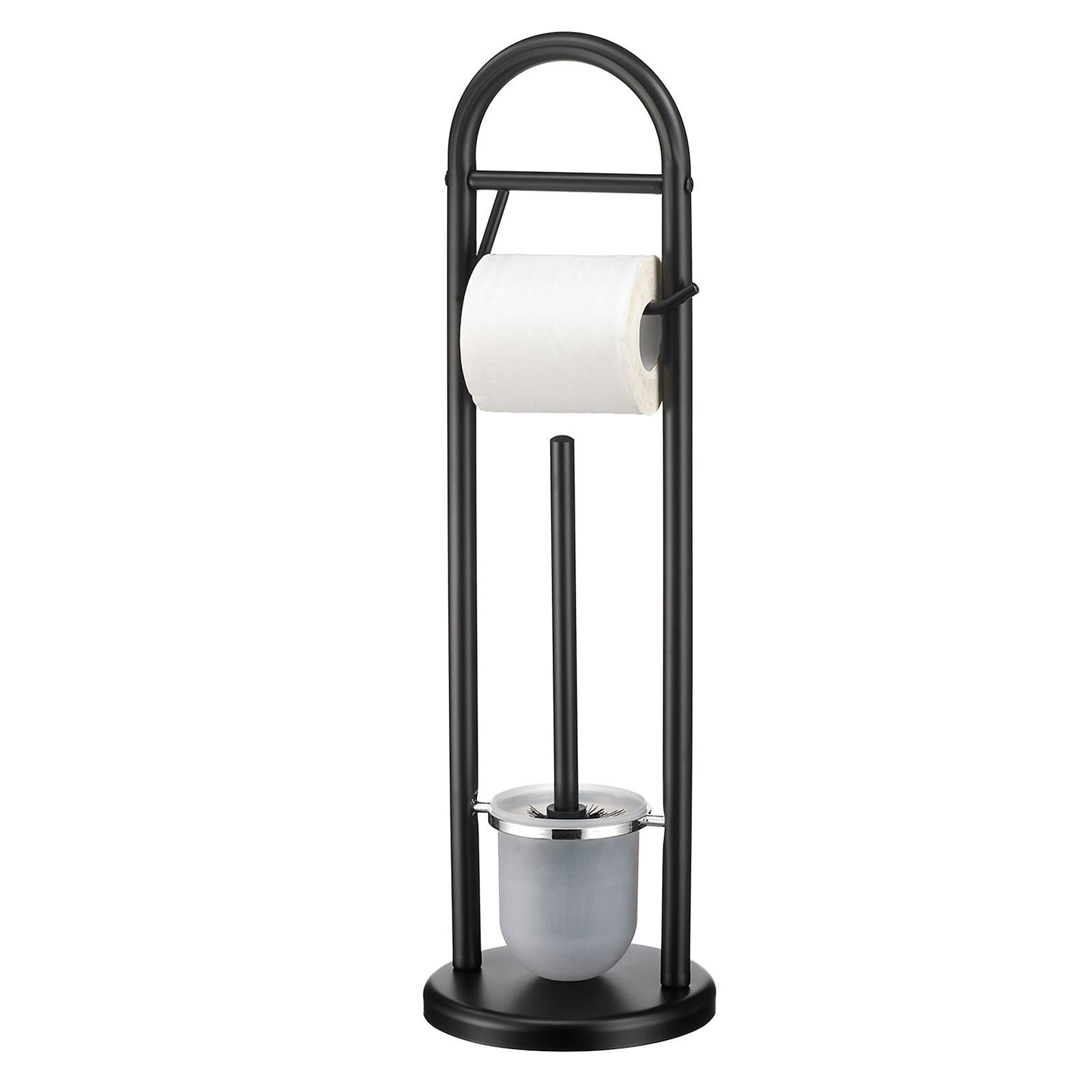 CARO-Möbel Toilettenpapierhalter EGON, WC Garnitur Toilettenbürstenhalter P günstig online kaufen