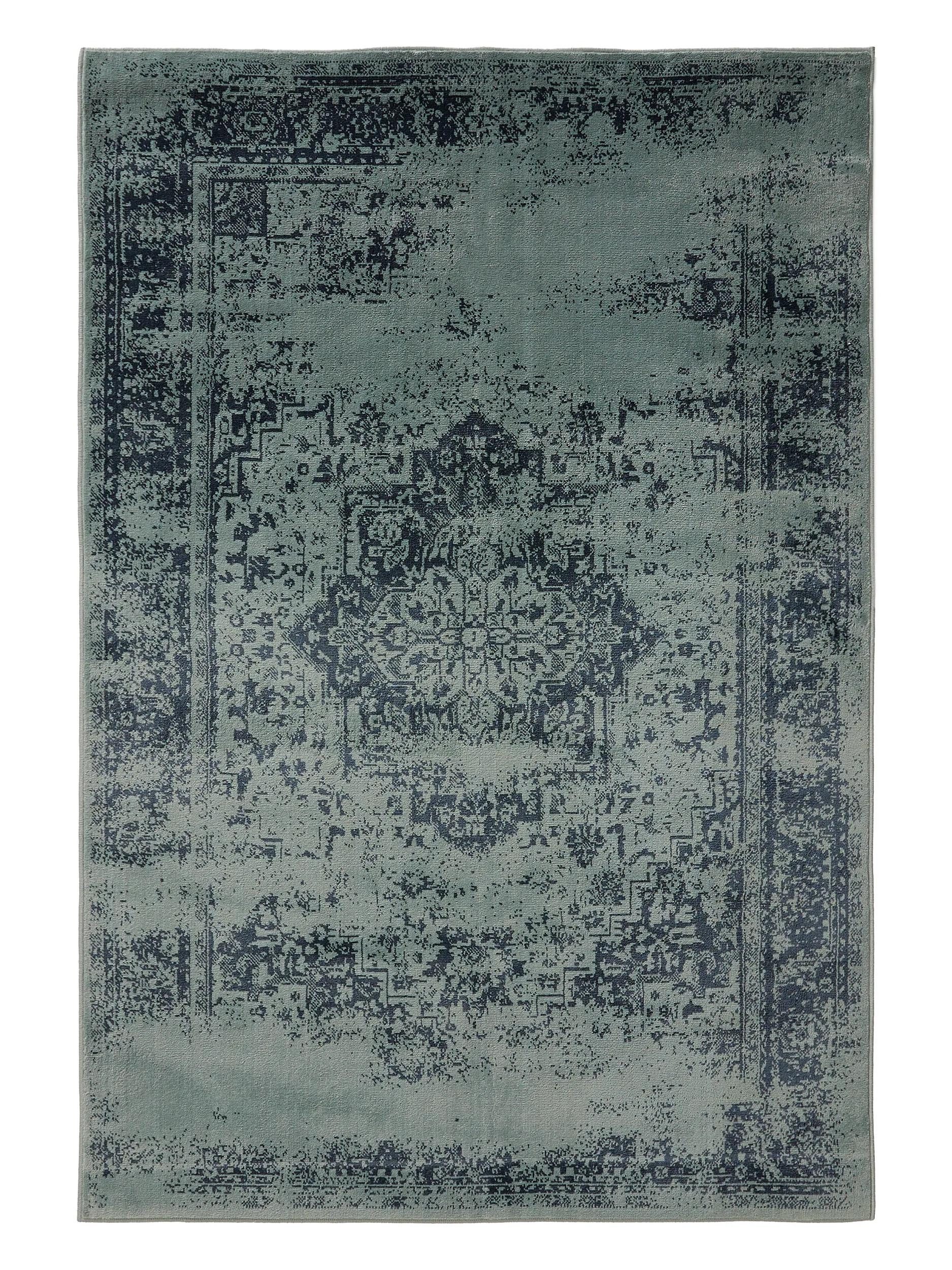 benuta Teppich Suki, rechteckig, Höhe: 6 mm, Vintage-Look, Kurzflor, Retro Teppich Wohnzimmer, Schlafzimmer