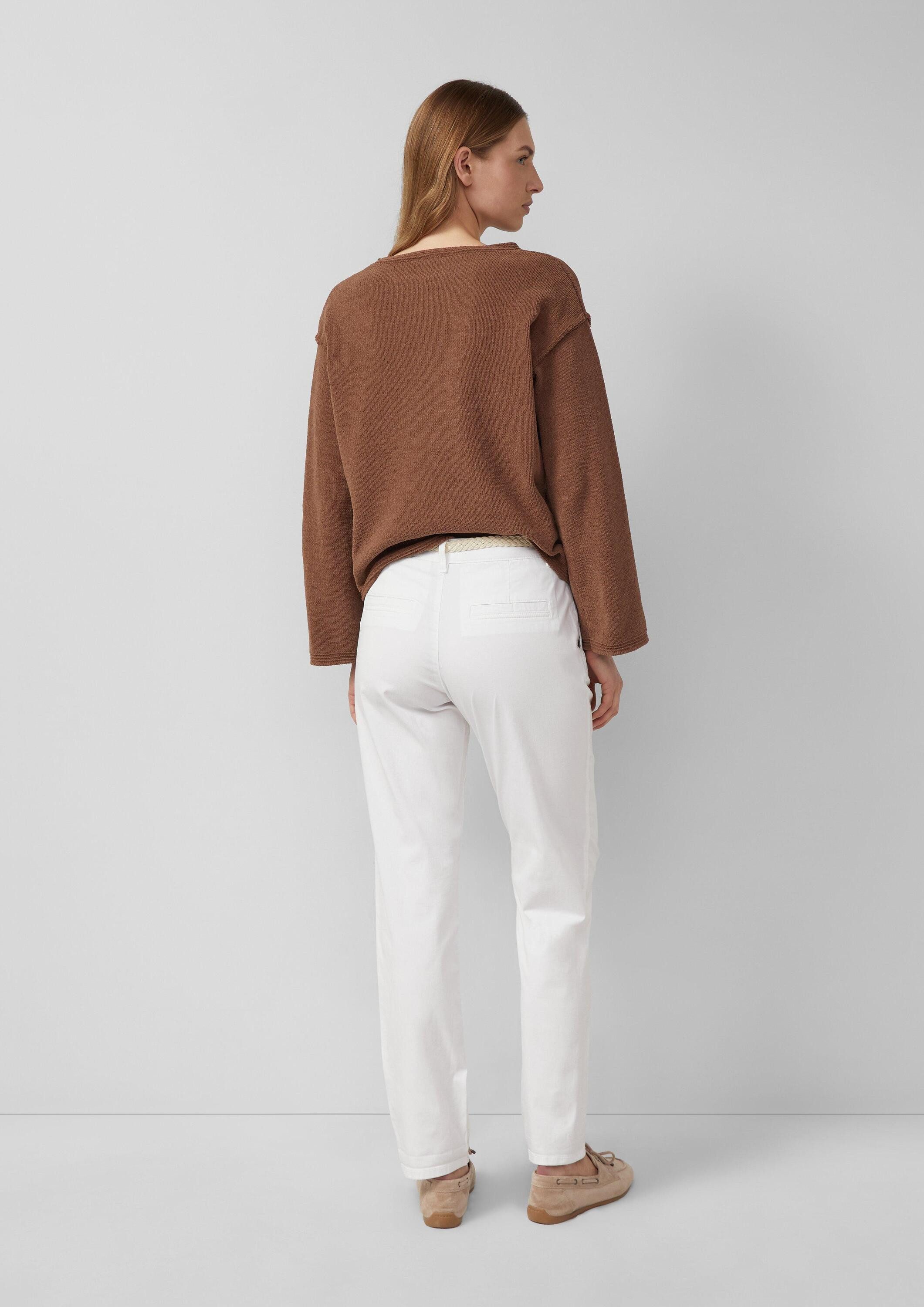 s.Oliver Chinos Hose Chino mit geflochtenem Gürtel