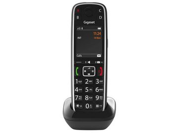 Gigaset GIGASET DECT-Mobilteil E720HX schwarz Schnurloses DECT-Telefon