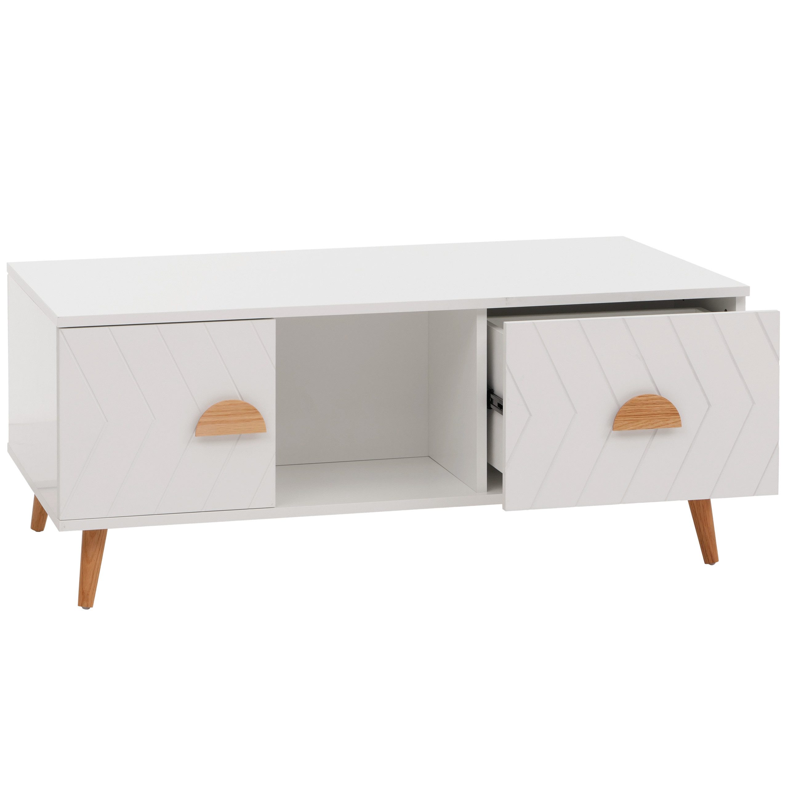 MCW Couchtisch MCW-N89-C, Oberfläche mit Melamin-Beschichtung besonders kratzfest, wasserfest
