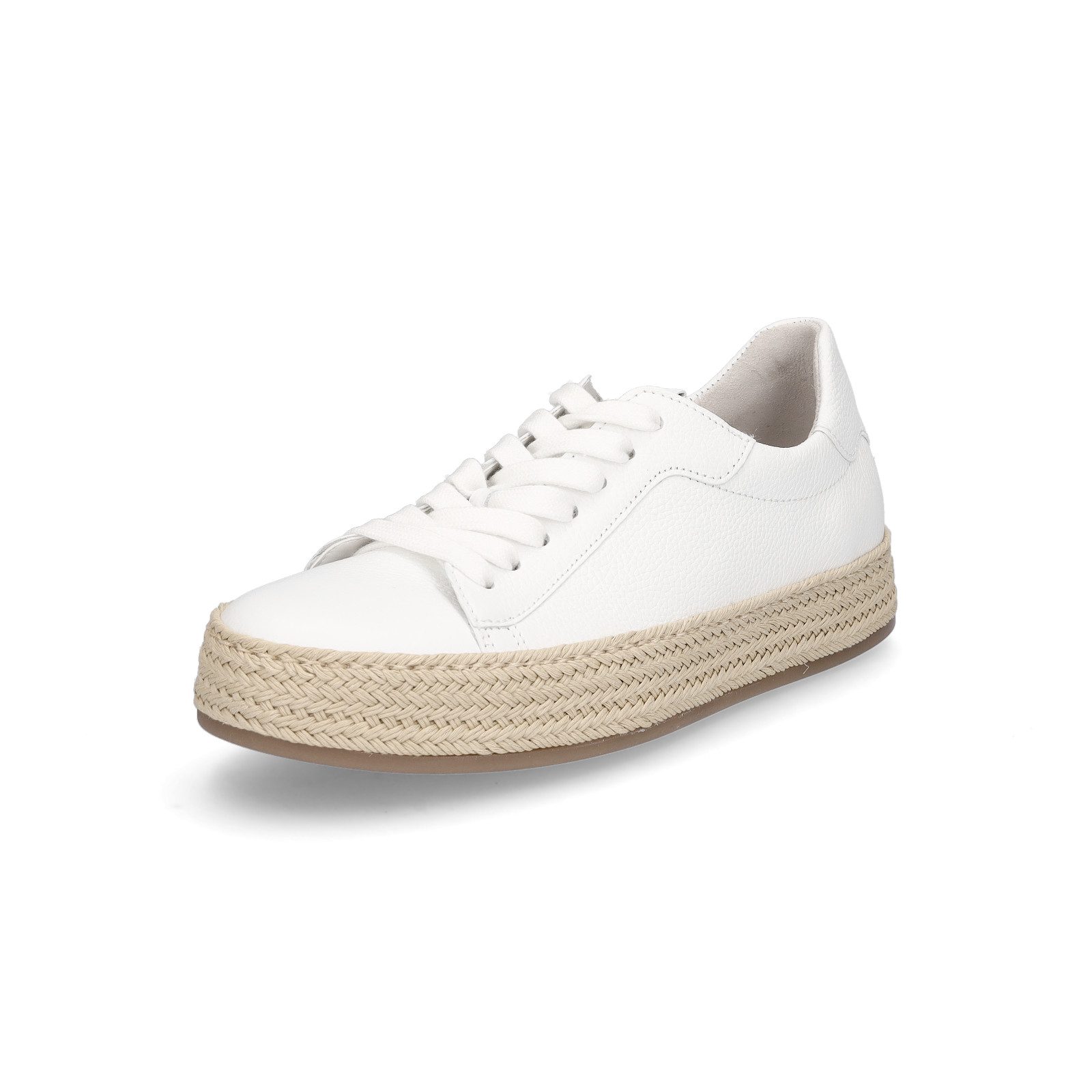 Gabor Damen Schnürschuh weiß Schnürschuh
