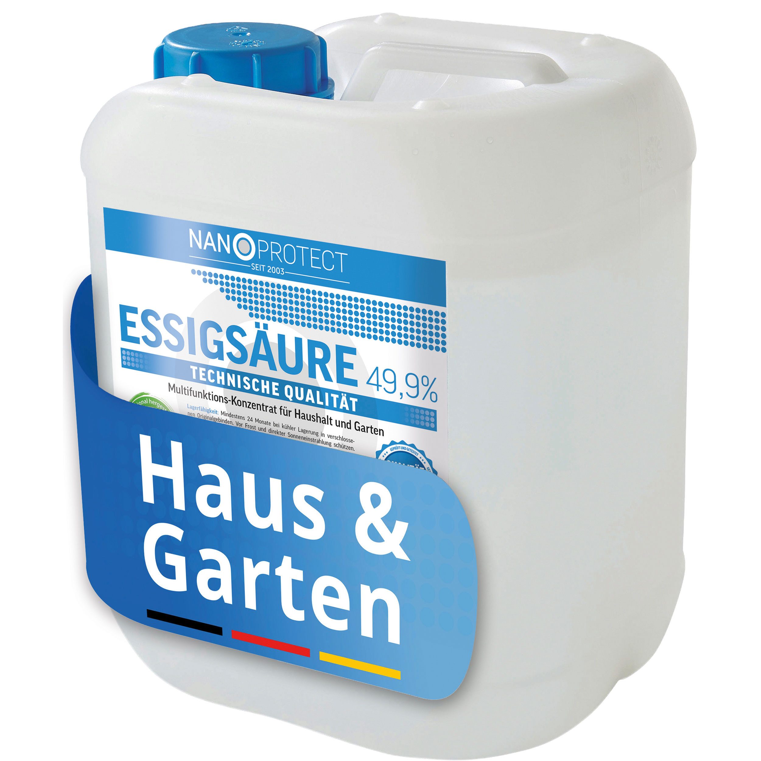 Nanoprotect Essigsäure 49,9% Reinigungskonzentrat