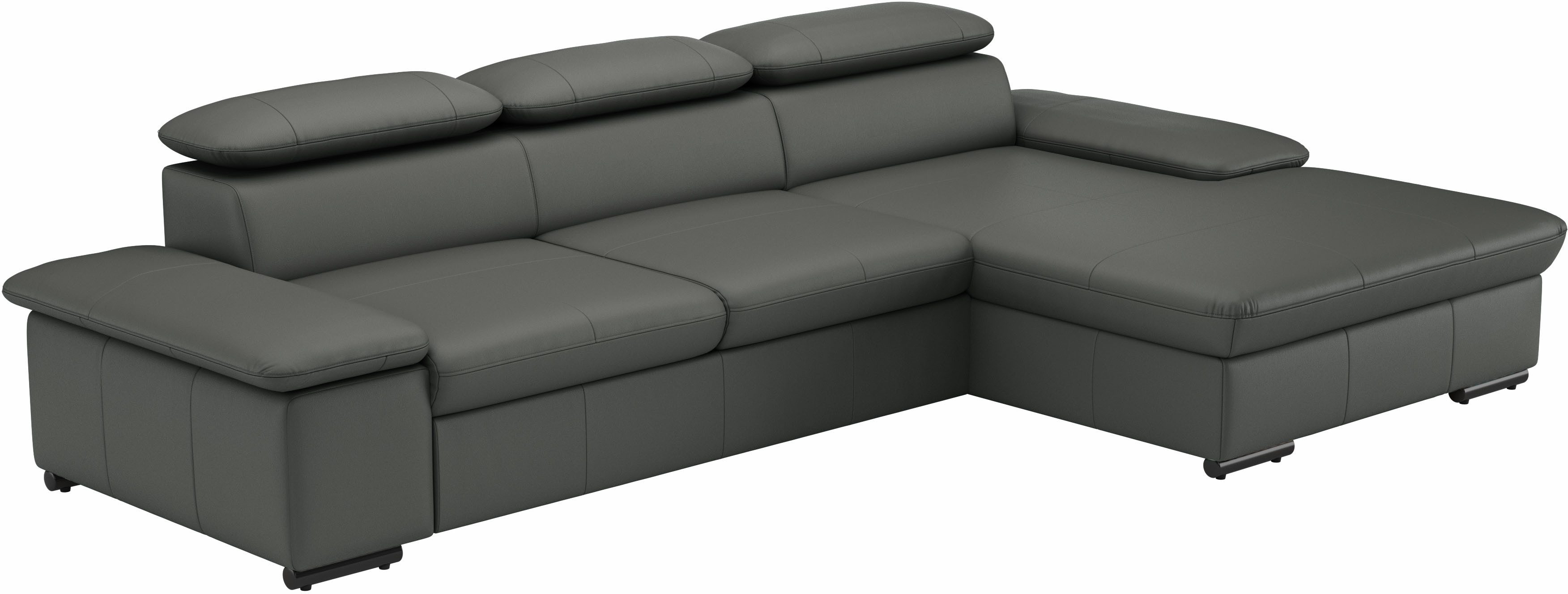 sit&more Ecksofa Alcudia L-Form, wahlweise mit Bettfunktion