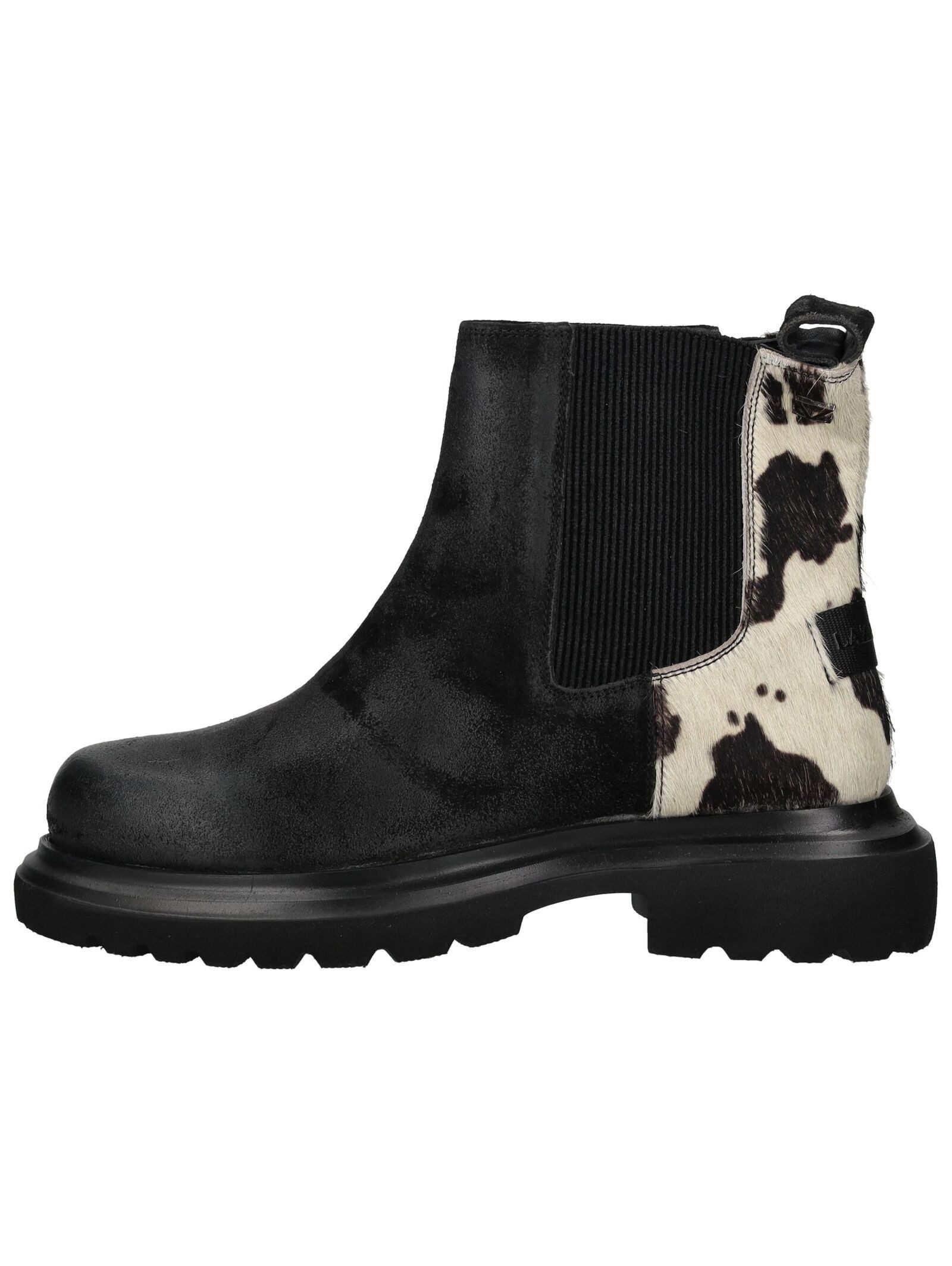 Lazamani Lazamani Stiefelette Leder/Textil Stiefelette günstig online kaufen
