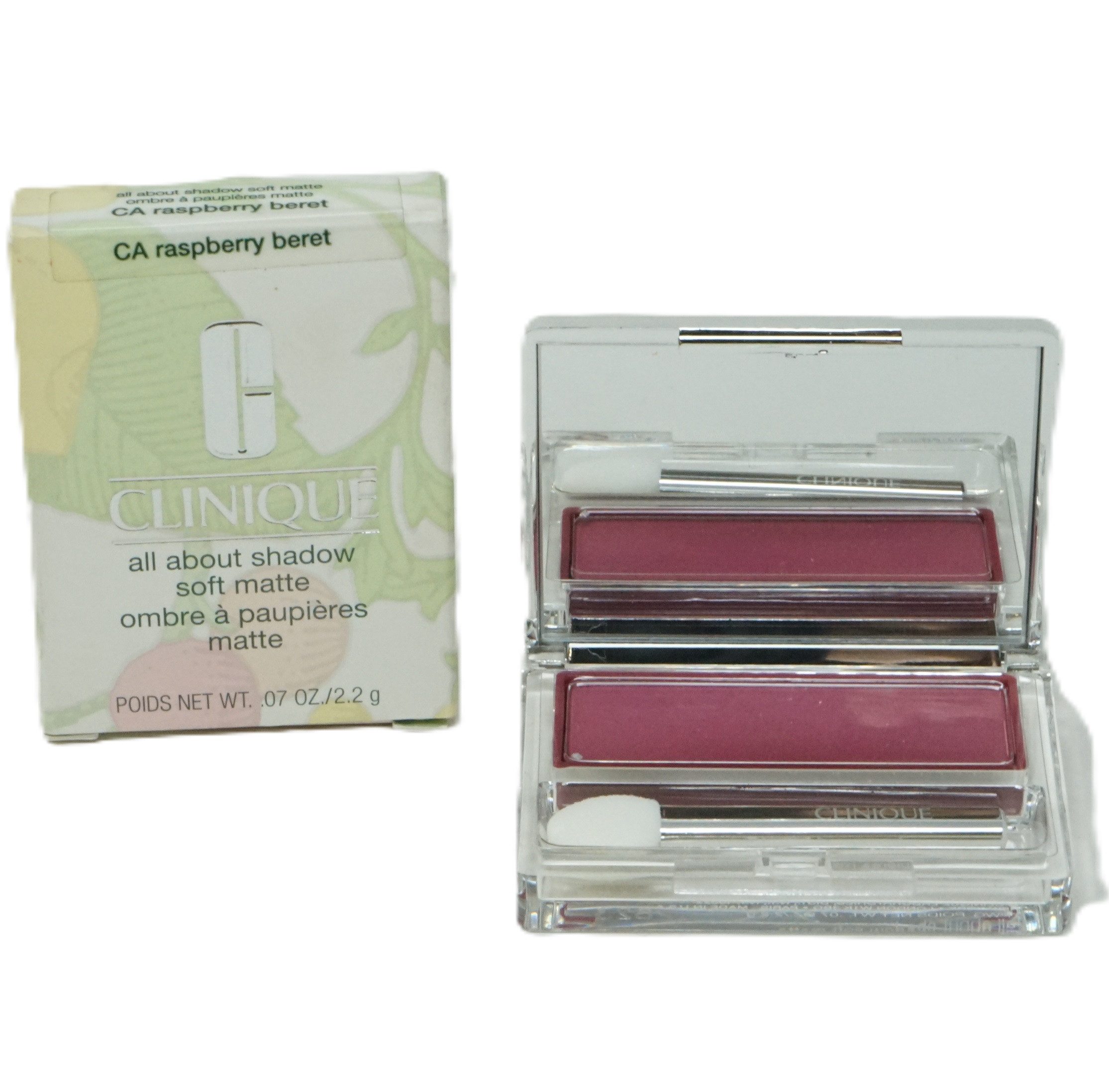 CLINIQUE Augenbrauen-Farbe Clinique All about Shadow Matte Lidschatten rasperry Beret