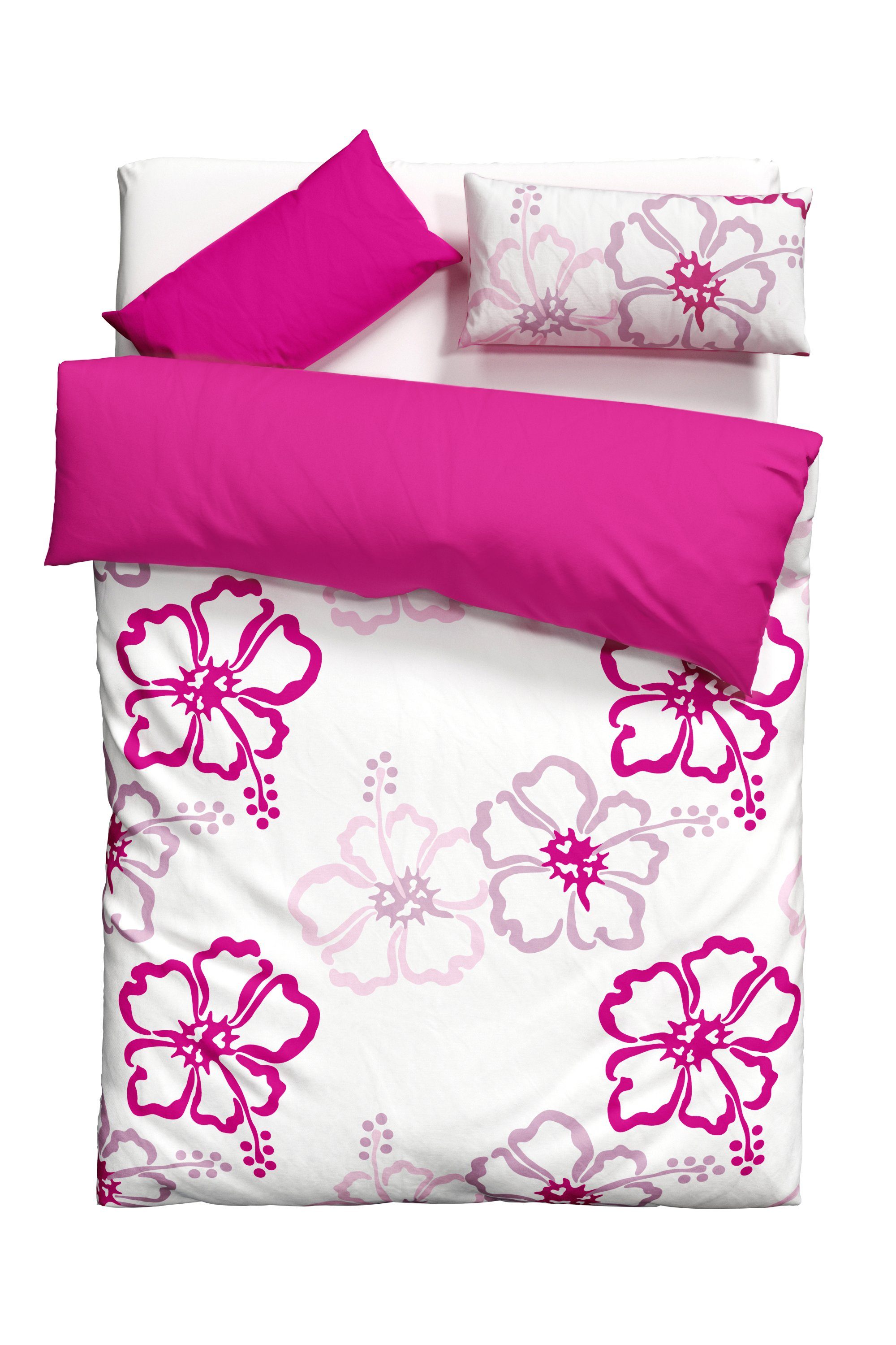 my home Wendebettwäsche Litschi, Polycotton recycelt, günstig online kaufen