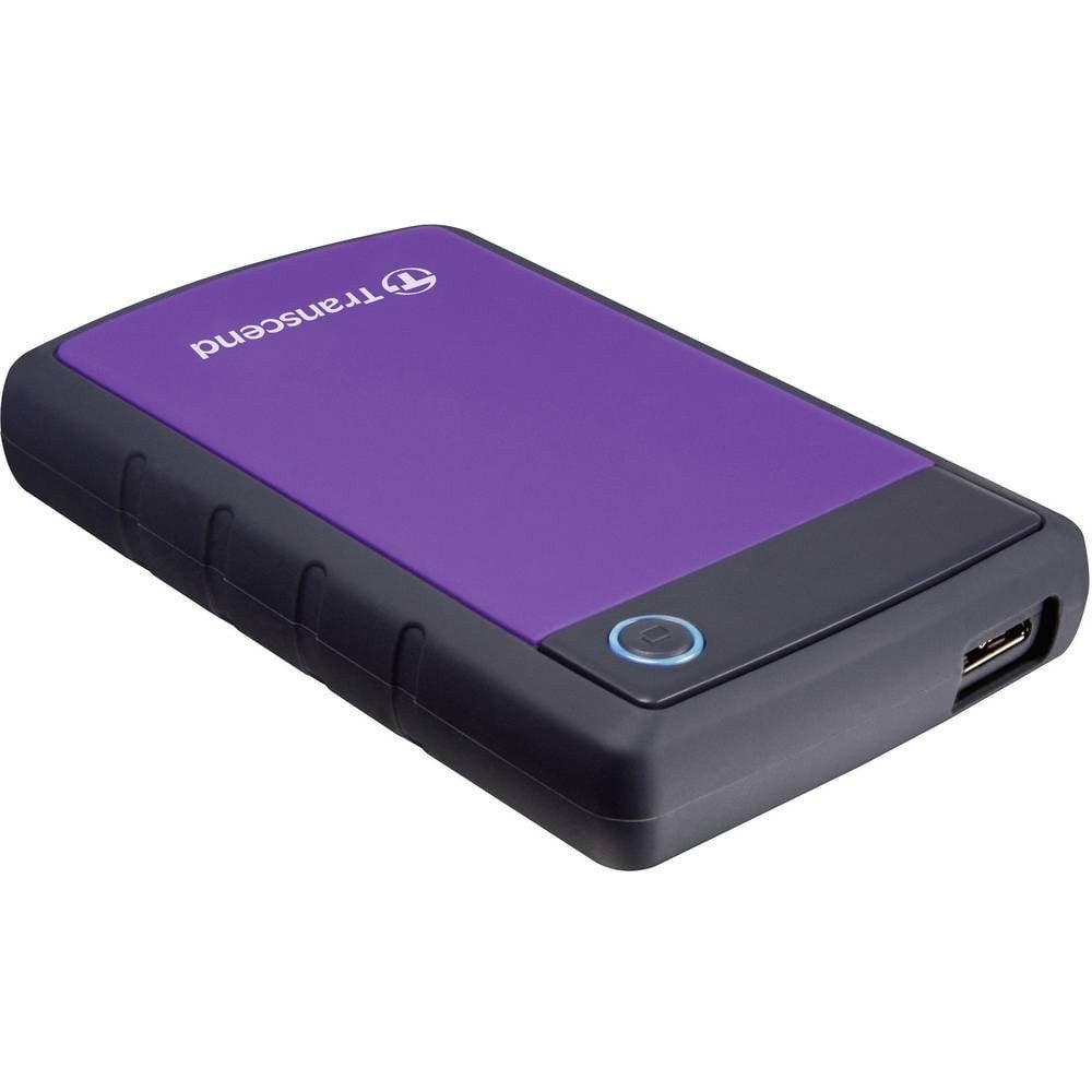 Transcend StoreJet 25H3 2TB USB 3.0 TS2TSJ25H3P HDD-Festplatte, stoßsicher