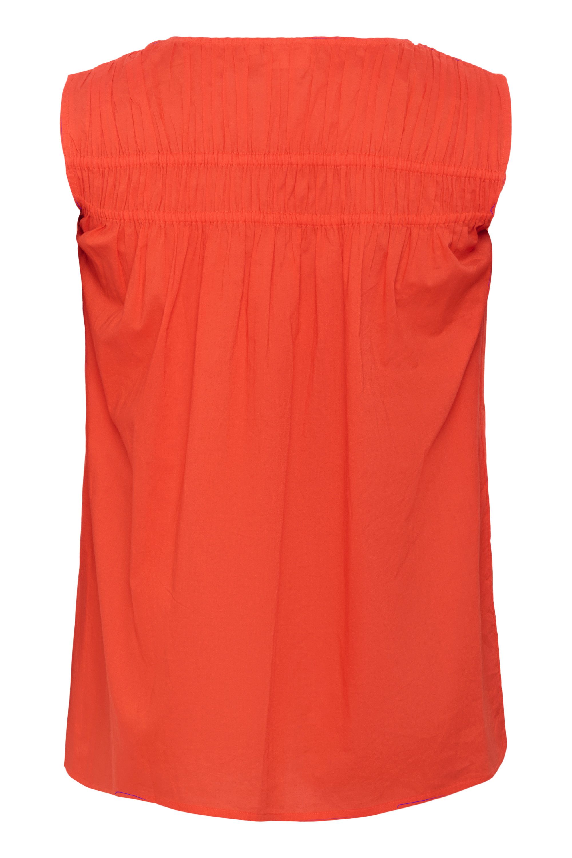 KAFFE Curve Blusentop Ärmellose Bluse KCthia günstig online kaufen