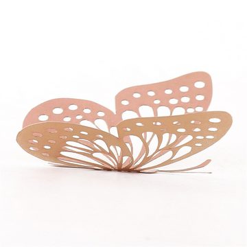 Jioson 3D-Wandtattoo 48 Stück 3D Schmetterling Wandaufkleber,4 Arten 3 Größe (48 St)