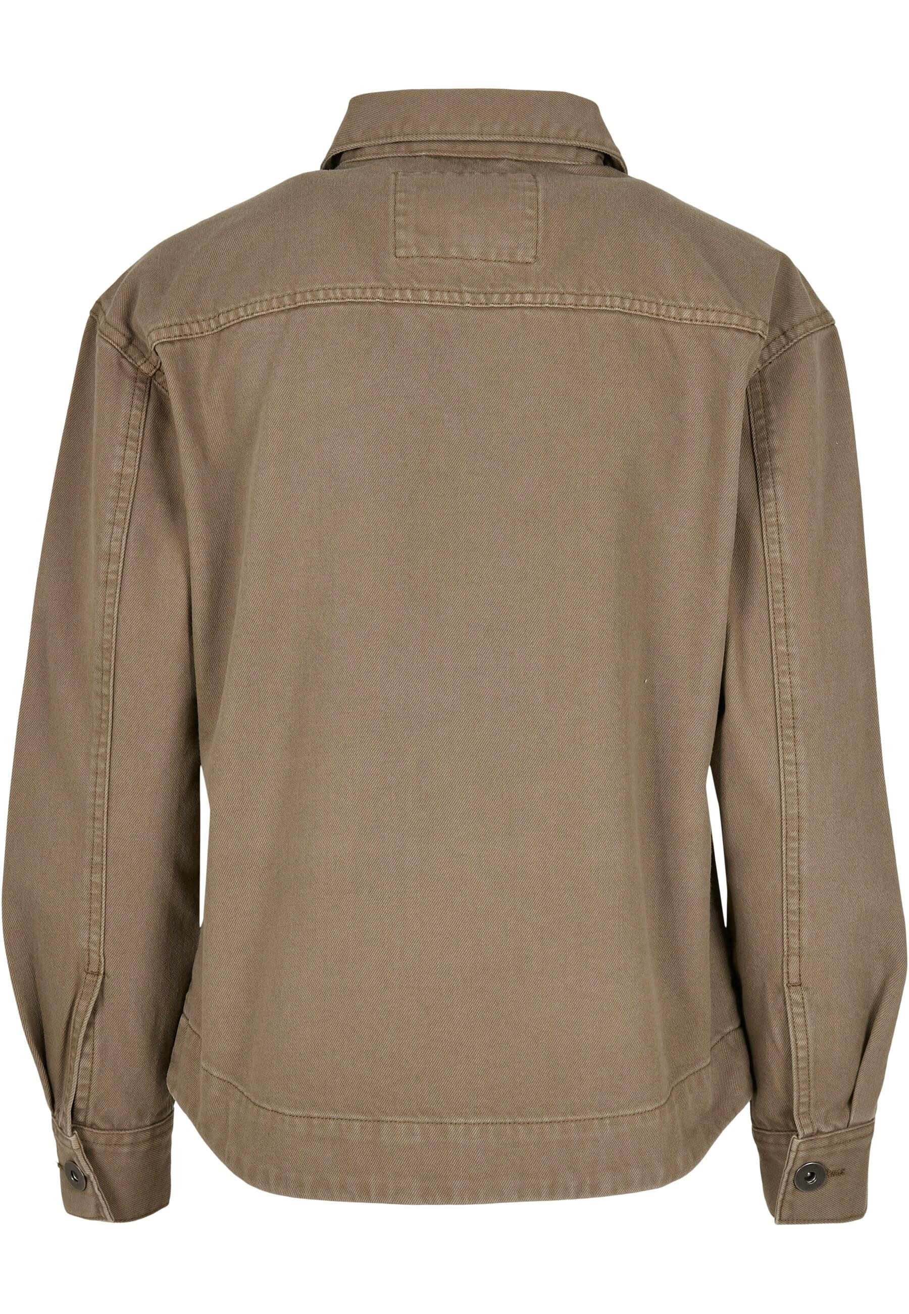 URBAN CLASSICS Allwetterjacke "Urban Classics Damen Ladies Oversized Shirt günstig online kaufen