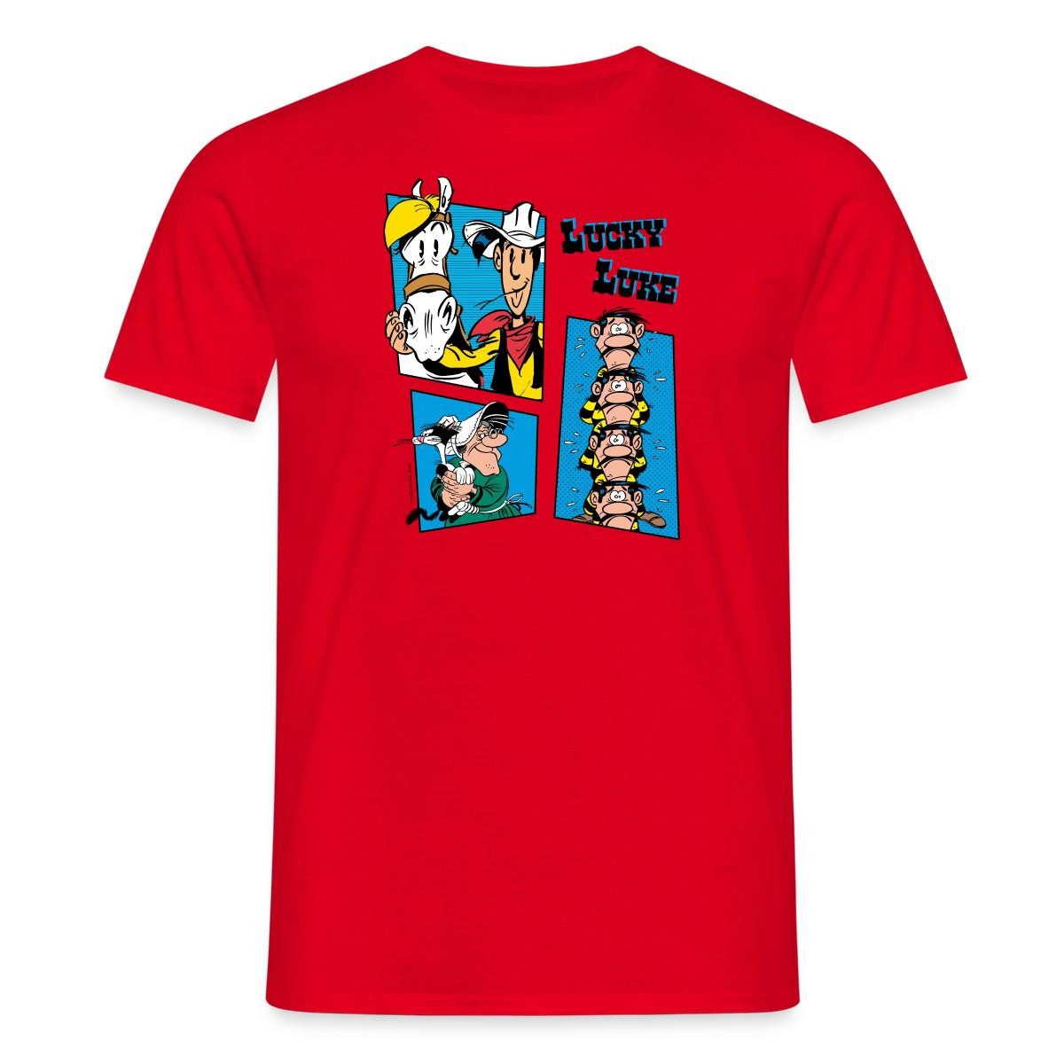 T-Shirt Lucky Luke und die Dalton Familie Männer T-Shirt
