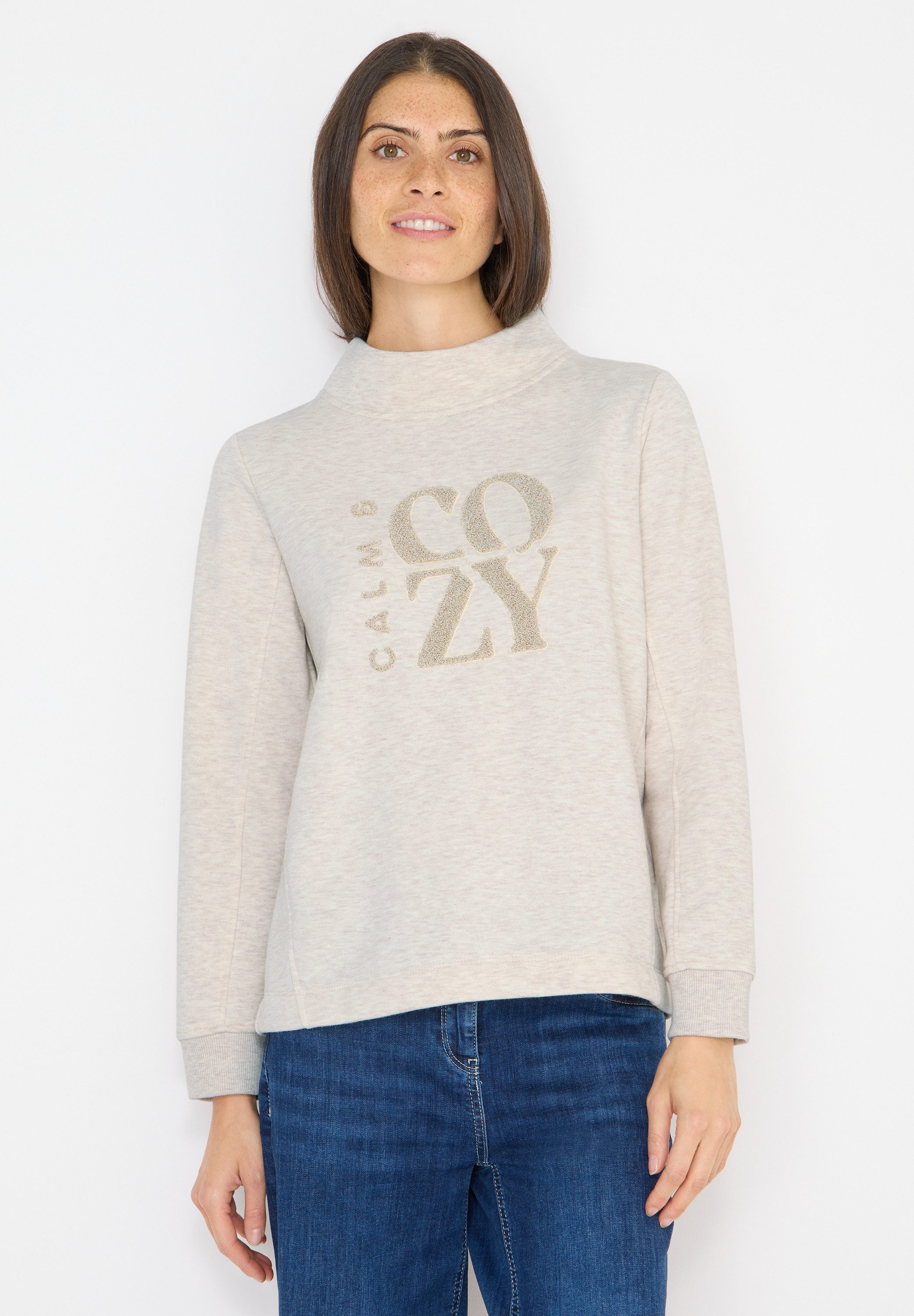 CECIL Strickpullover im soften Baumwoll-Mix