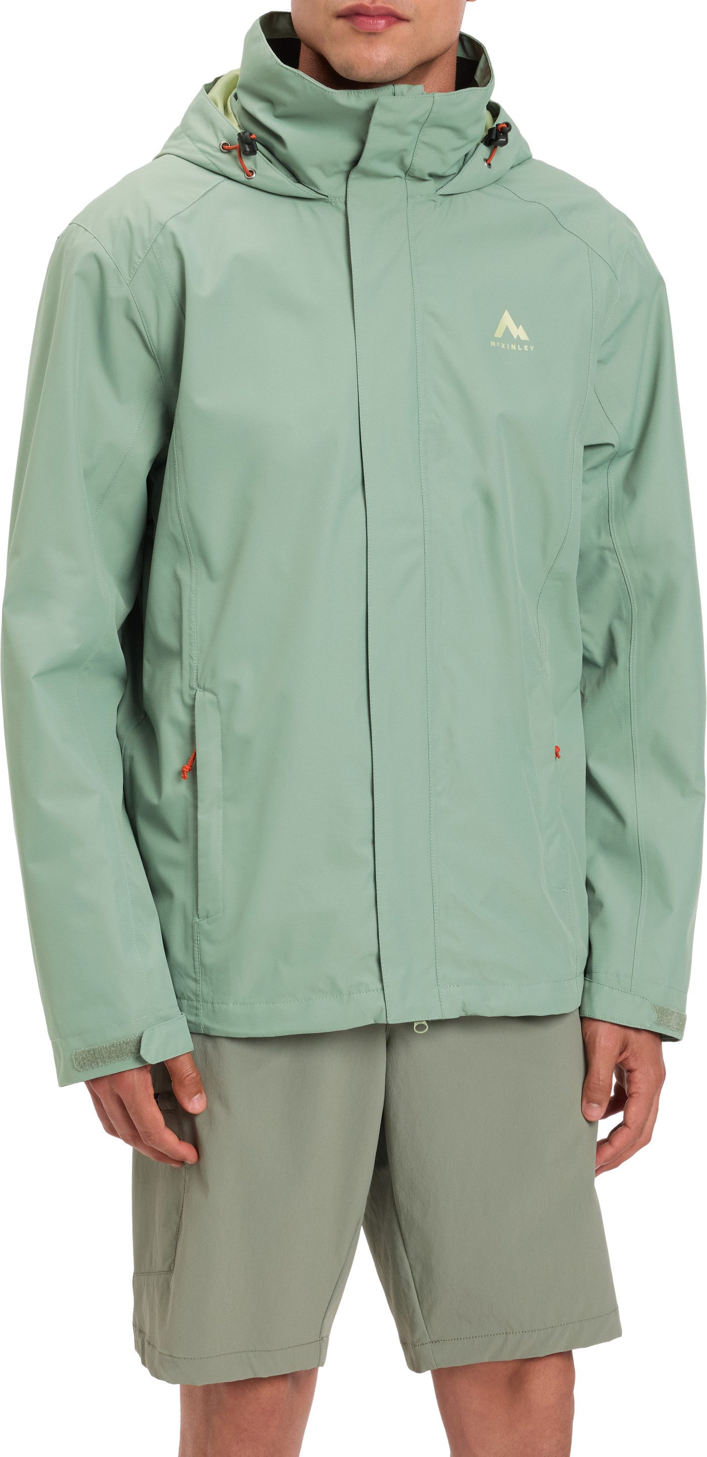 McKINLEY Outdoorjacke HE.-FUNKTIONS-JACKE ADIA M mit abnehmbarer und verstellbarer Kapuze, mit Netzfutter