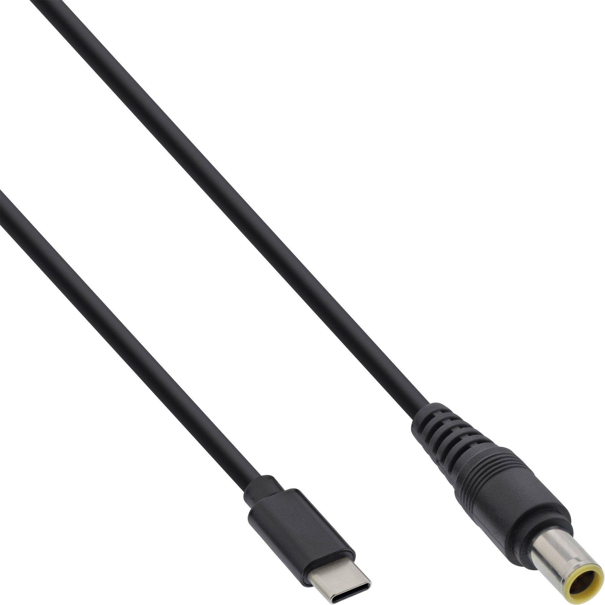 Lenovo 2m USB-C INTOS ELECTRONIC (rund) Stromkabel InLine® AG Ladekabel, Notebook zu