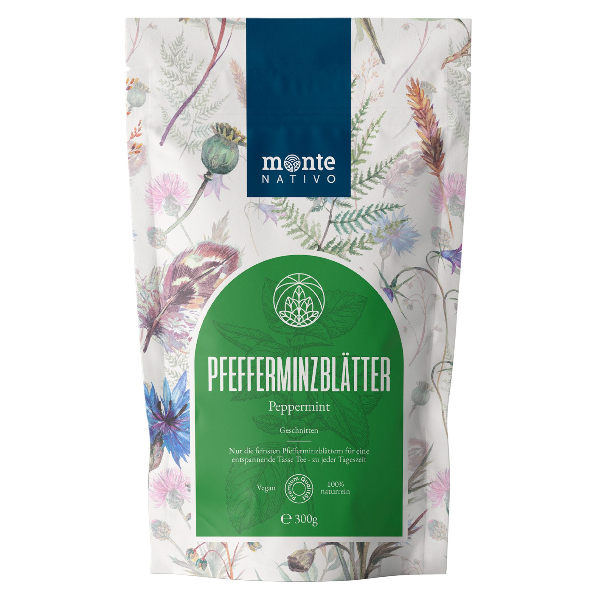 Monte Nativo Pfefferminze Kräutertee lose, – ein zeitloser Klassiker mit kühlem, klarem Aroma für jede Tageszeit