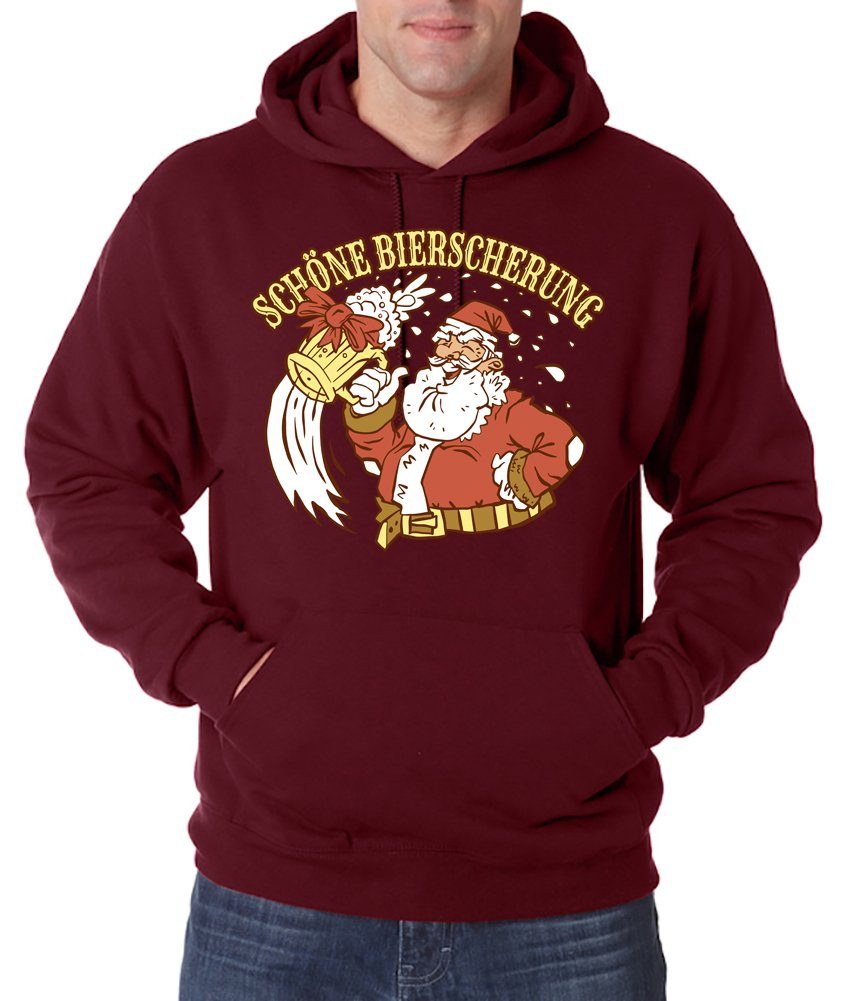 Kapuzenpullover "Schöne Bierscherung" Herren Hoodie Pullover