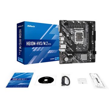 Asrock H610M-HVS/M.2 R2.0 Mainboard AURA Sync