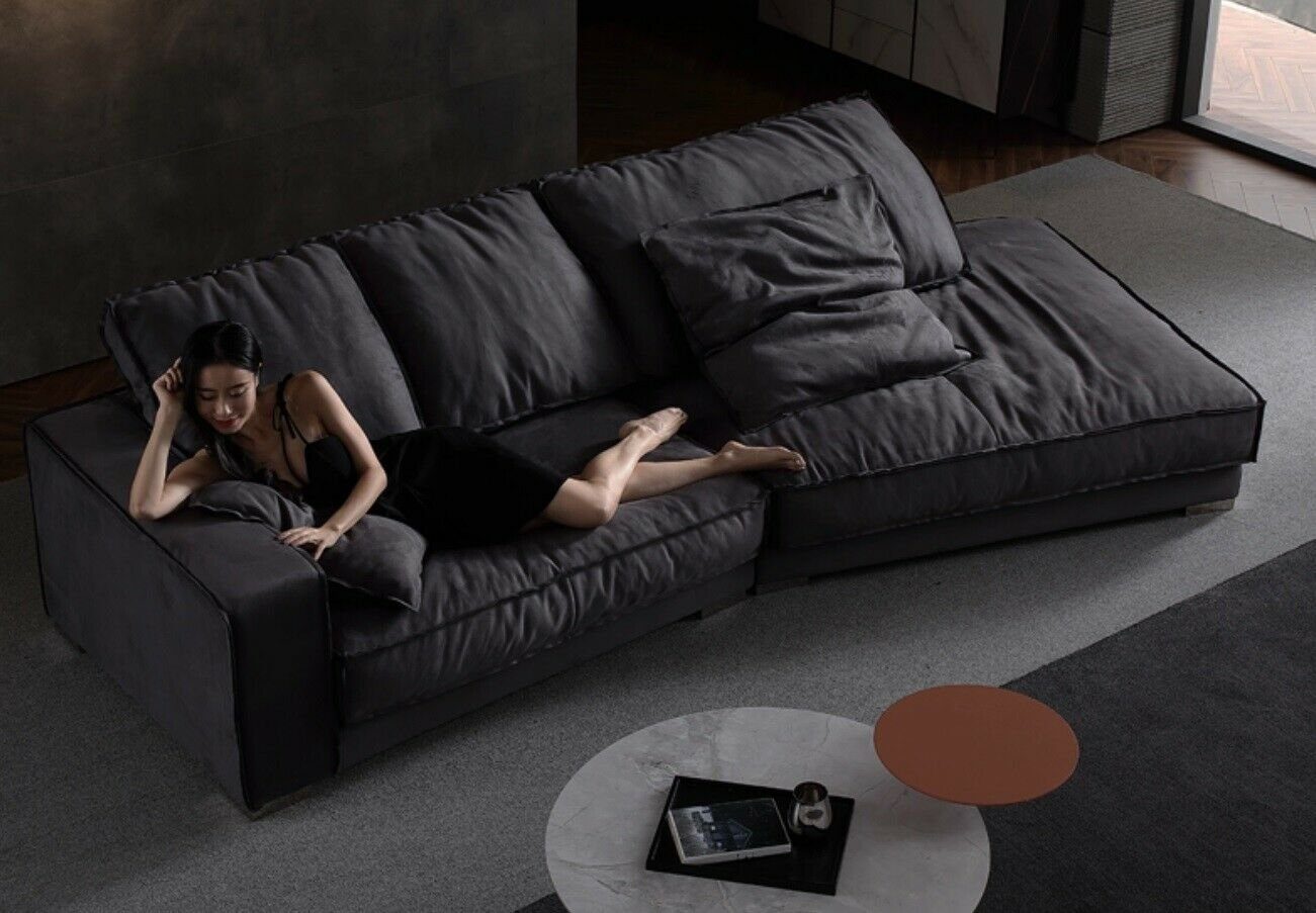 Design Modern Form Ecksofa, L Couchen Sofas Couch Ecksofa Textil Neu JVmoebel Luxus