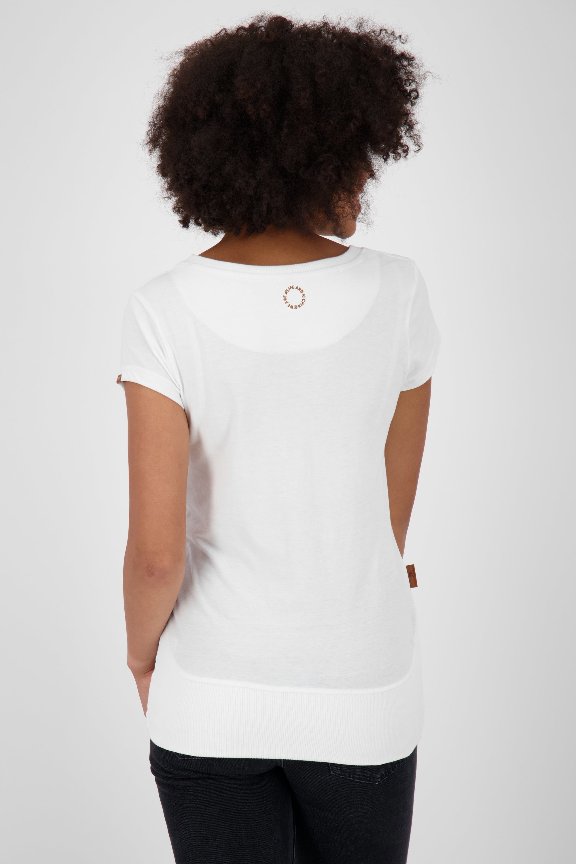 Alife & Kickin T-Shirt CocoAK Shirt Damen T-Shirt A white