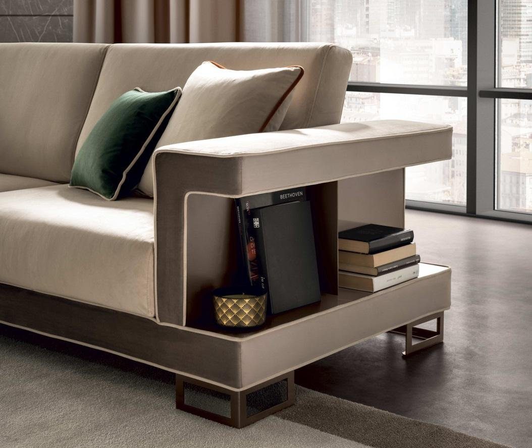 Sitzer Sofa Sofa, Textil Europe in Made 2 Luxus Design Sofa Möbel JVmoebel Polster