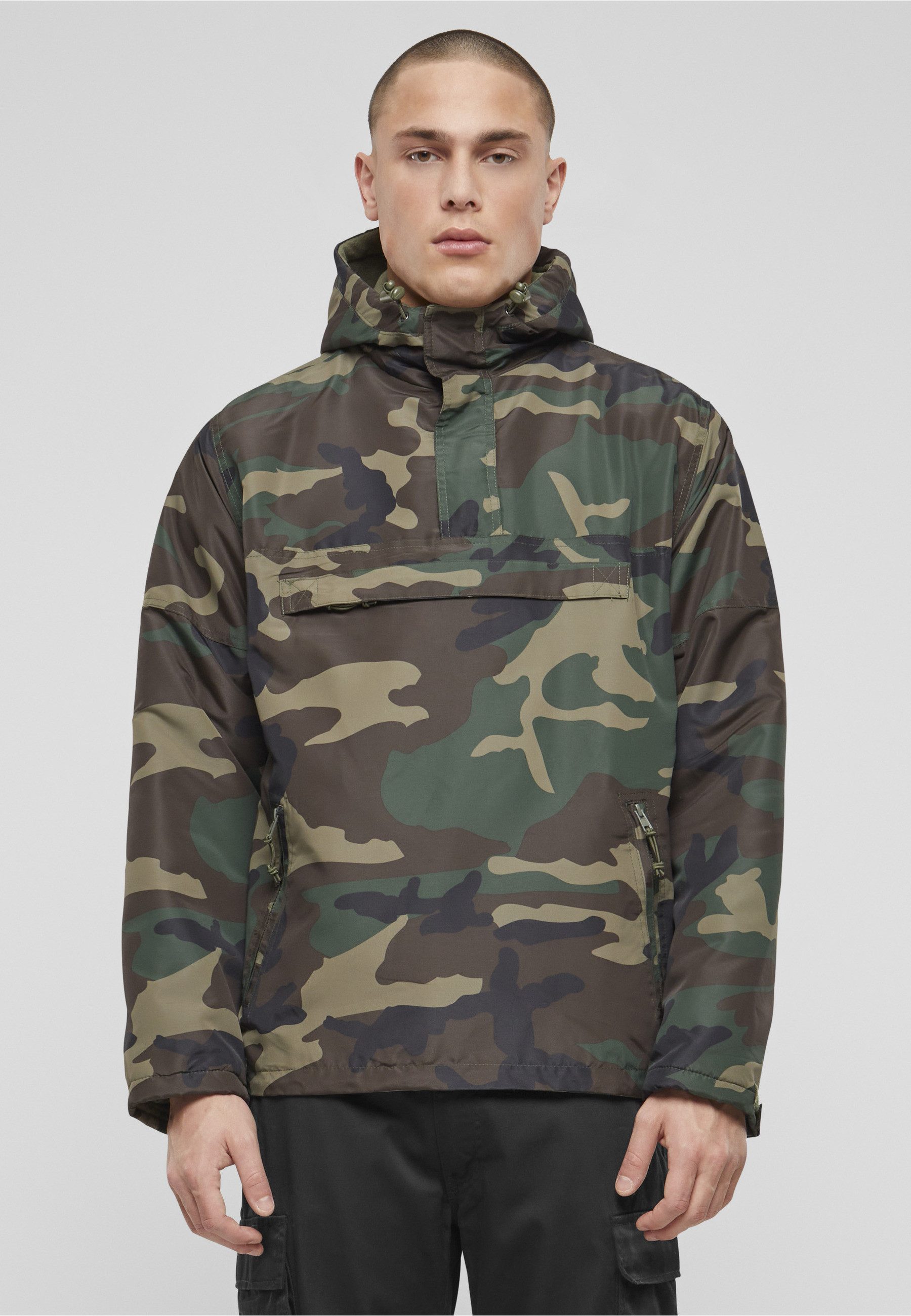 Brandit Anorak Brandit Herren Fleece Pull Over Windbreaker (1-St)