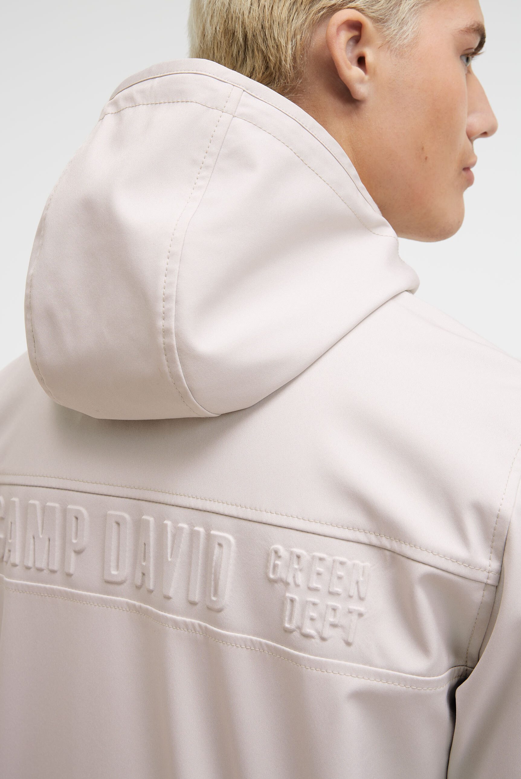 CAMP DAVID Outdoorjacke mit verstellbarem Gummizug im Saum
