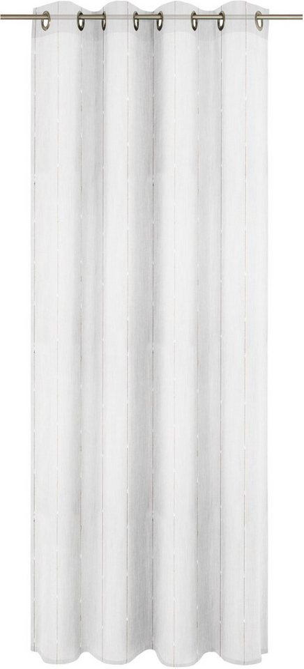 Vorhang, Wirth, Ösen (1 St), halbtransparent, Store