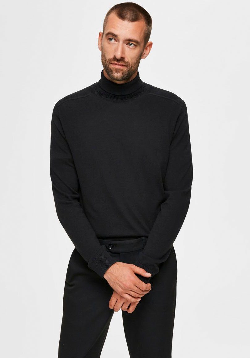 Rollkragenpullover SLHBERG ROLL NECK NOOS