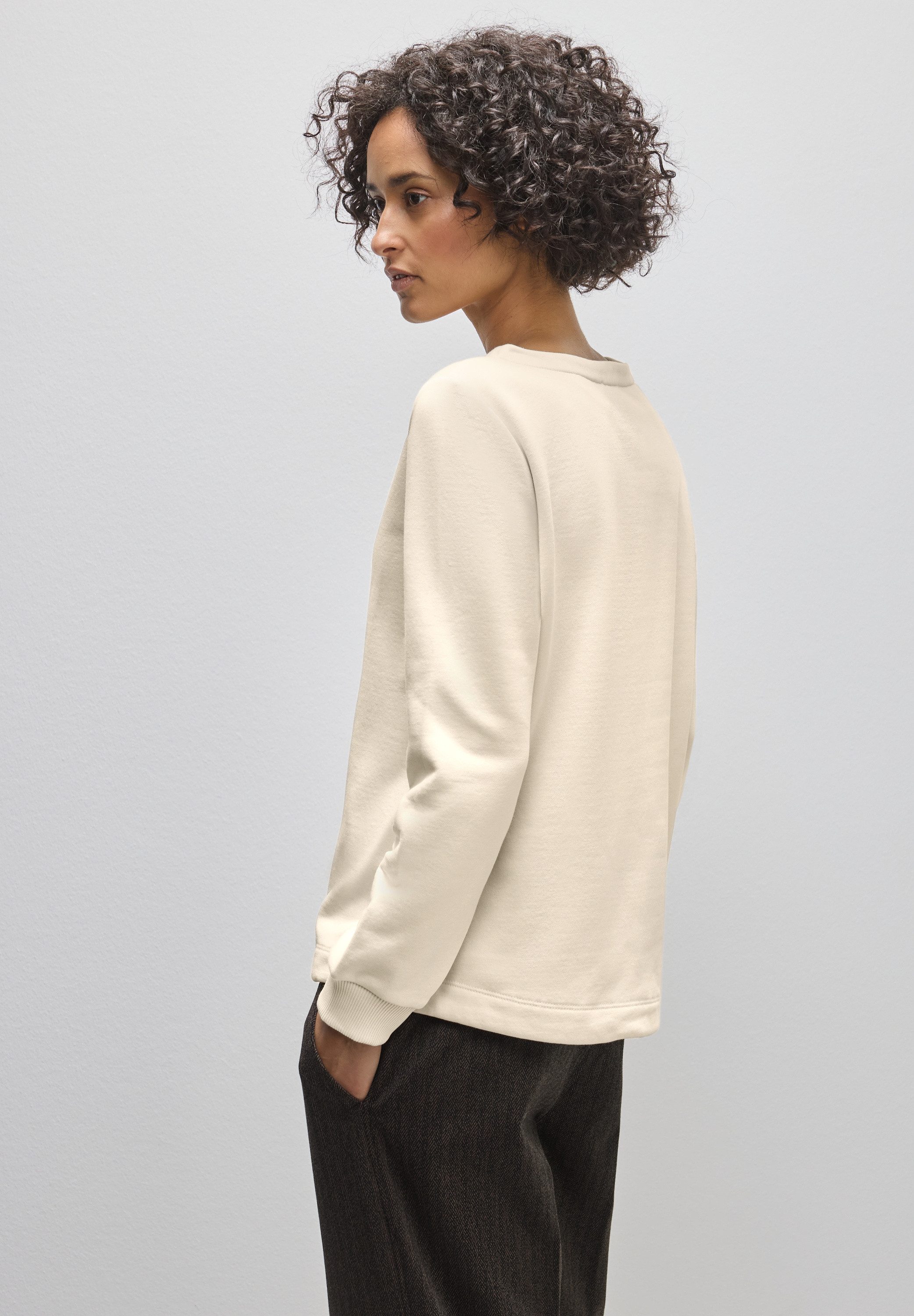 STREET ONE Sweatshirt im soften Baumwoll-Mix günstig online kaufen