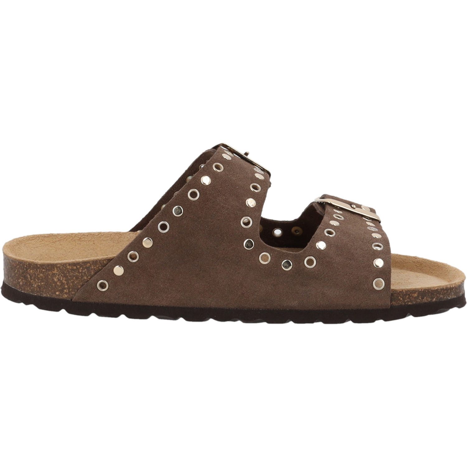 Palado Korfu Bistud Suede Premium Leather Pantolette